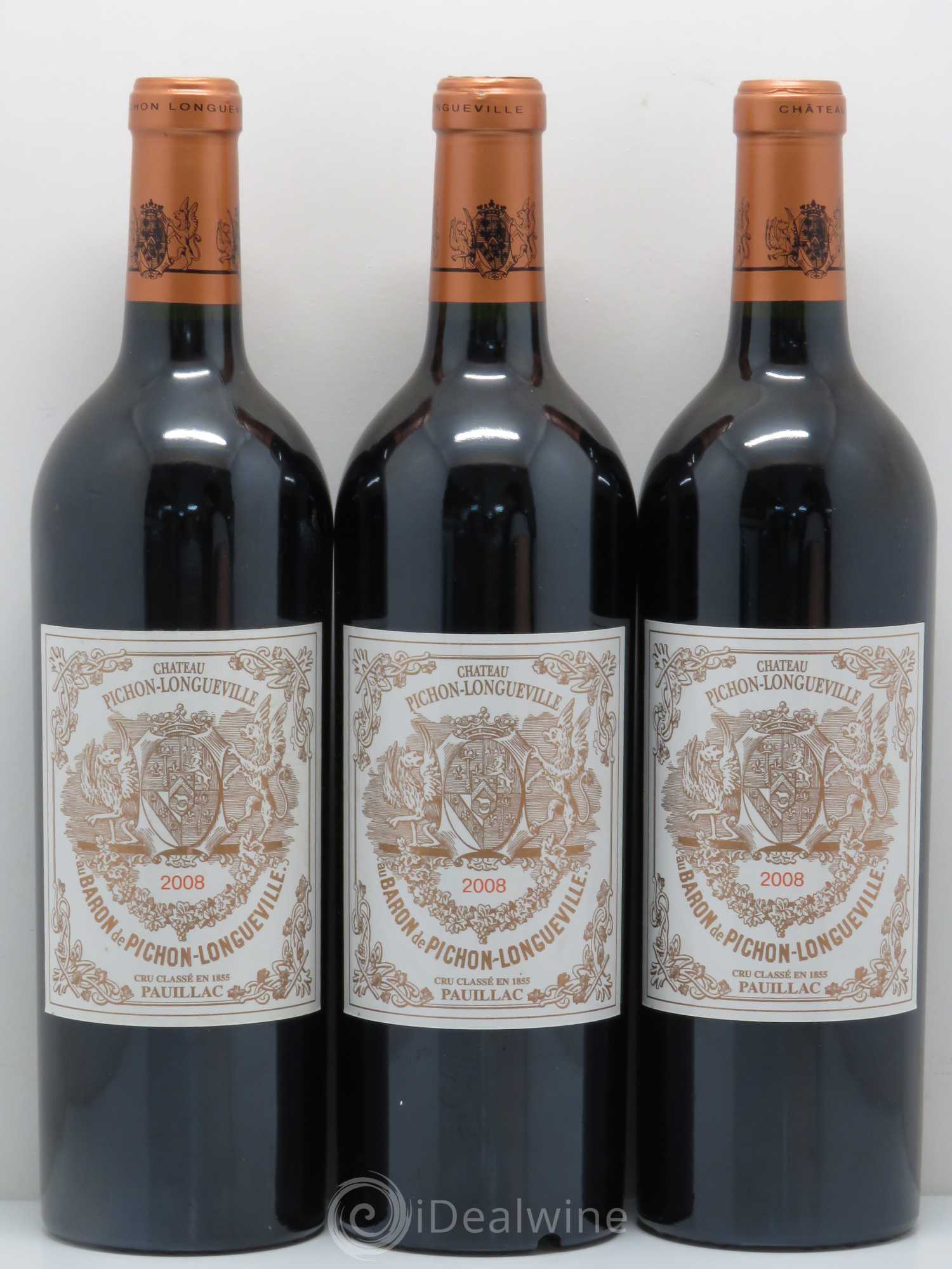 Pichon Longueville Baron 2ème Grand Cru Classé 2008 - Lot de 6 bouteilles - 2