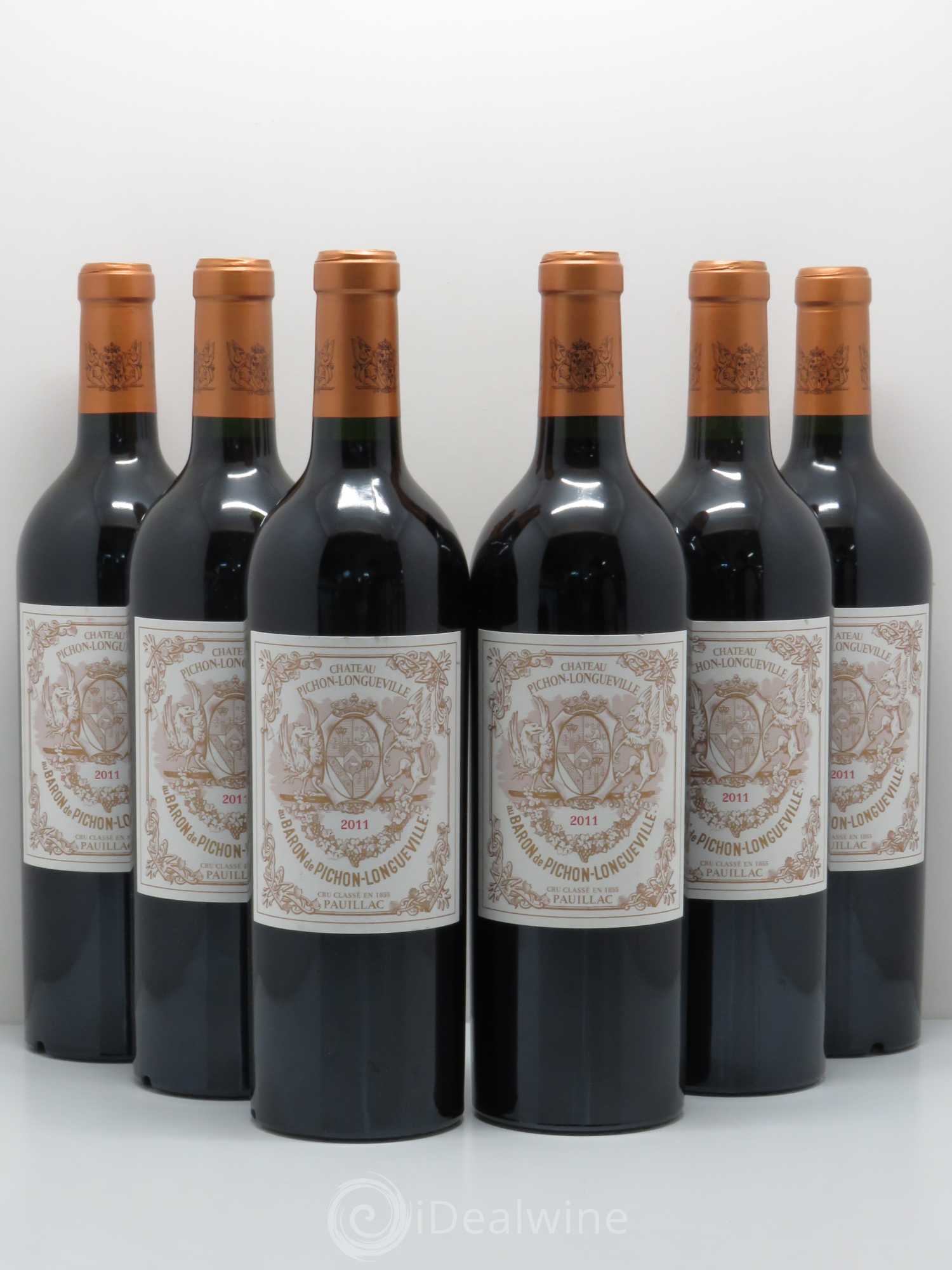 Pichon Longueville Baron 2ème Grand Cru Classé 2011 - Lot de 6 bouteilles - 0