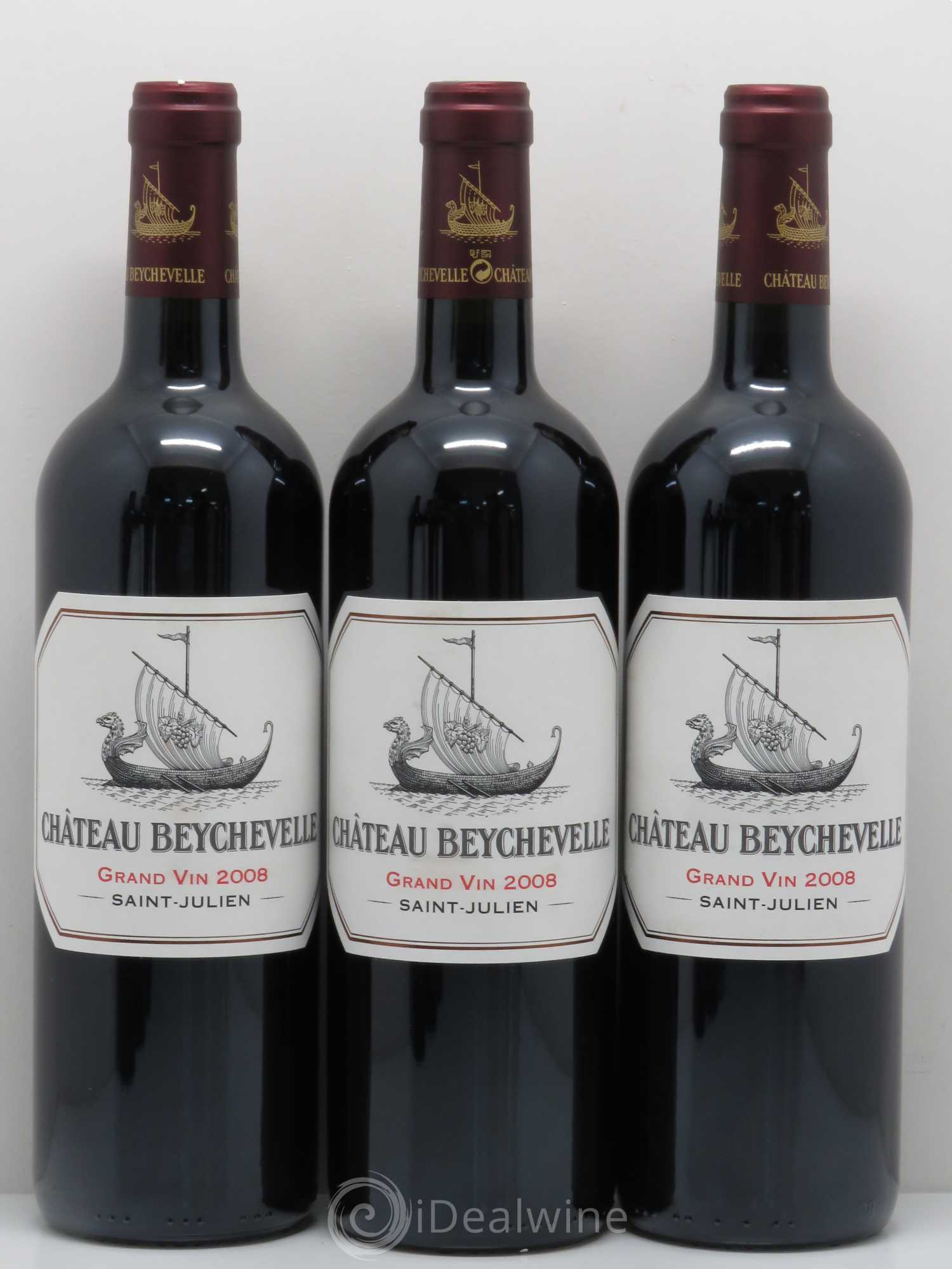 Château Beychevelle 4ème Grand Cru Classé 2008 - Lot de 6 bouteilles - 1