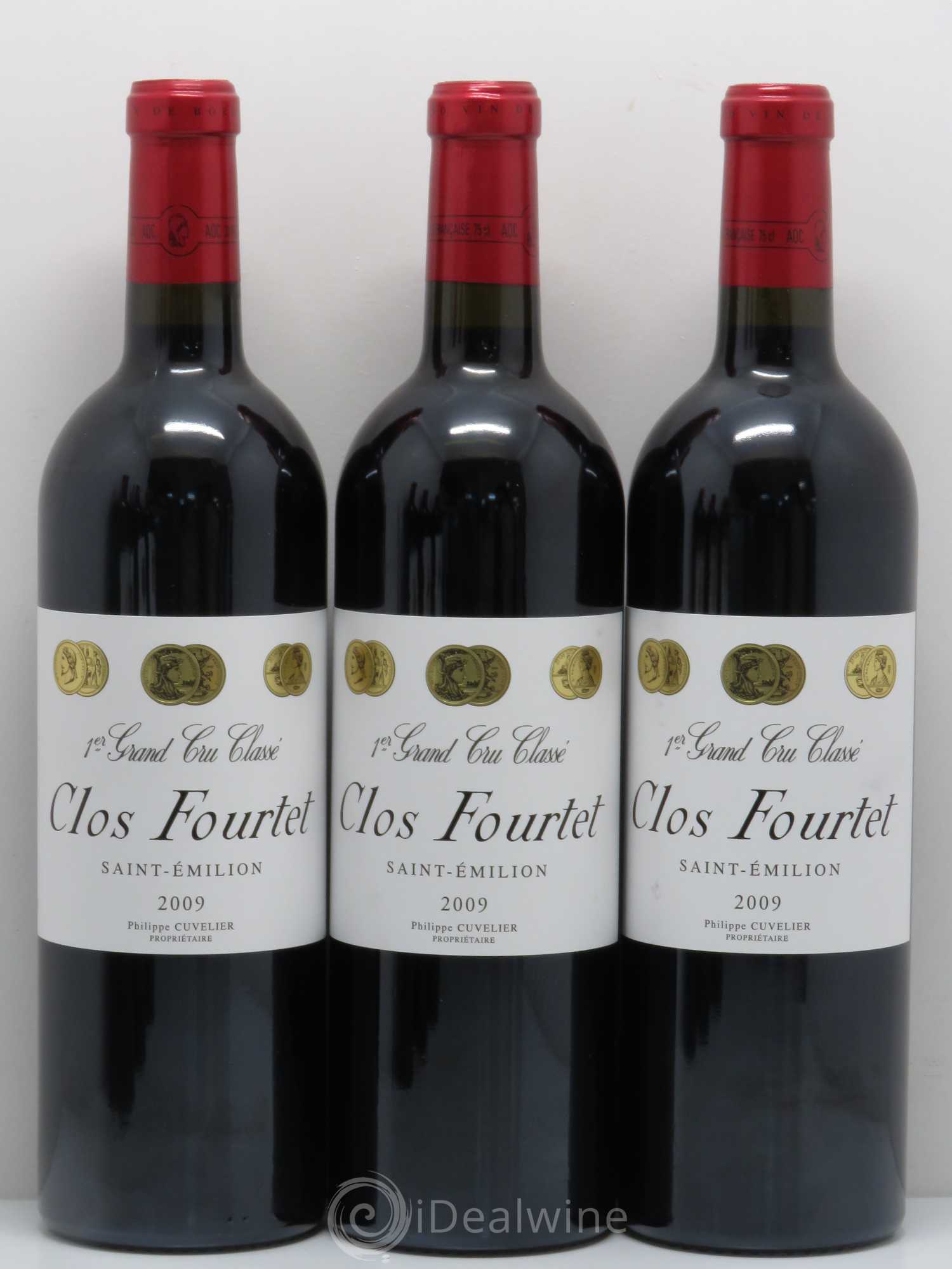 Clos Fourtet 1er Grand Cru Classé B 2009 - Lot de 6 bouteilles - 1