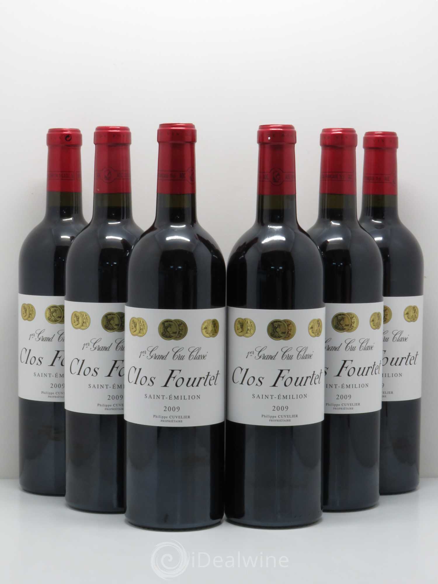 Clos Fourtet 1er Grand Cru Classé B 2009 - Lot de 6 bouteilles - 0
