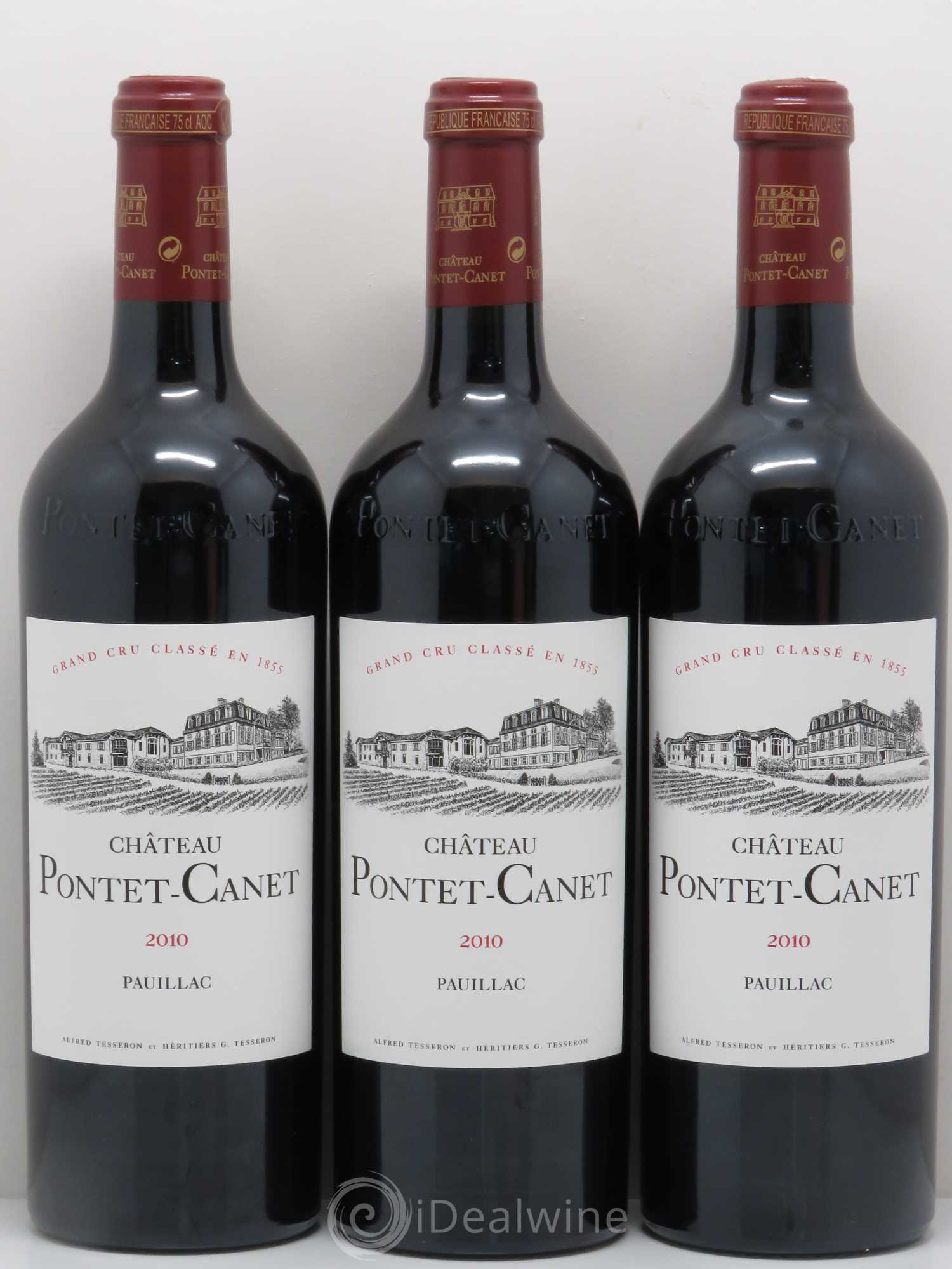 Château Pontet Canet 5ème Grand Cru Classé 2010 - Lot de 12 bouteilles - 2