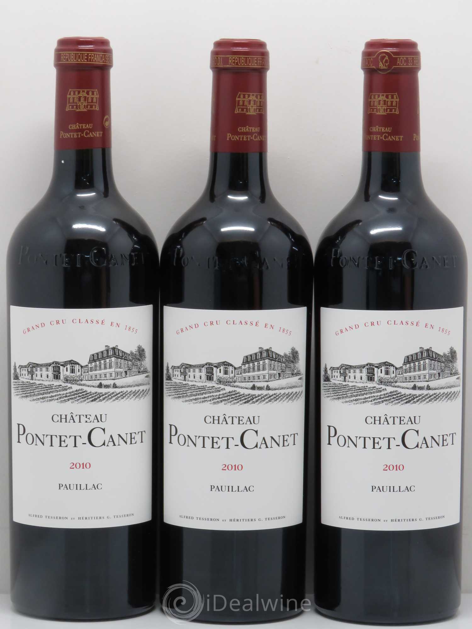 Château Pontet Canet 5ème Grand Cru Classé 2010 - Lot de 12 bouteilles - 4