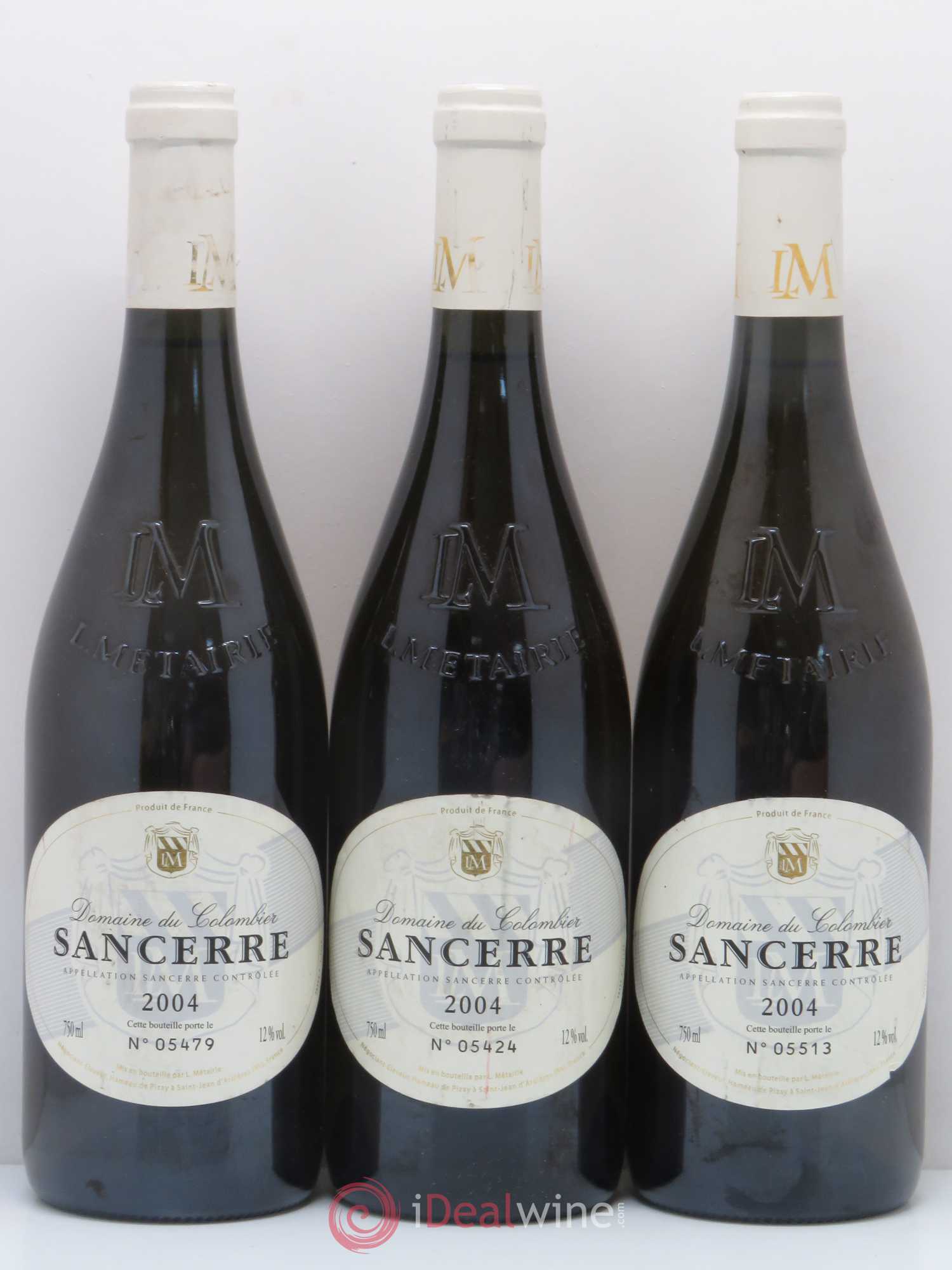 Sancerre Domaine de Colombier 2004 - Posten von 3 Flaschen - 0