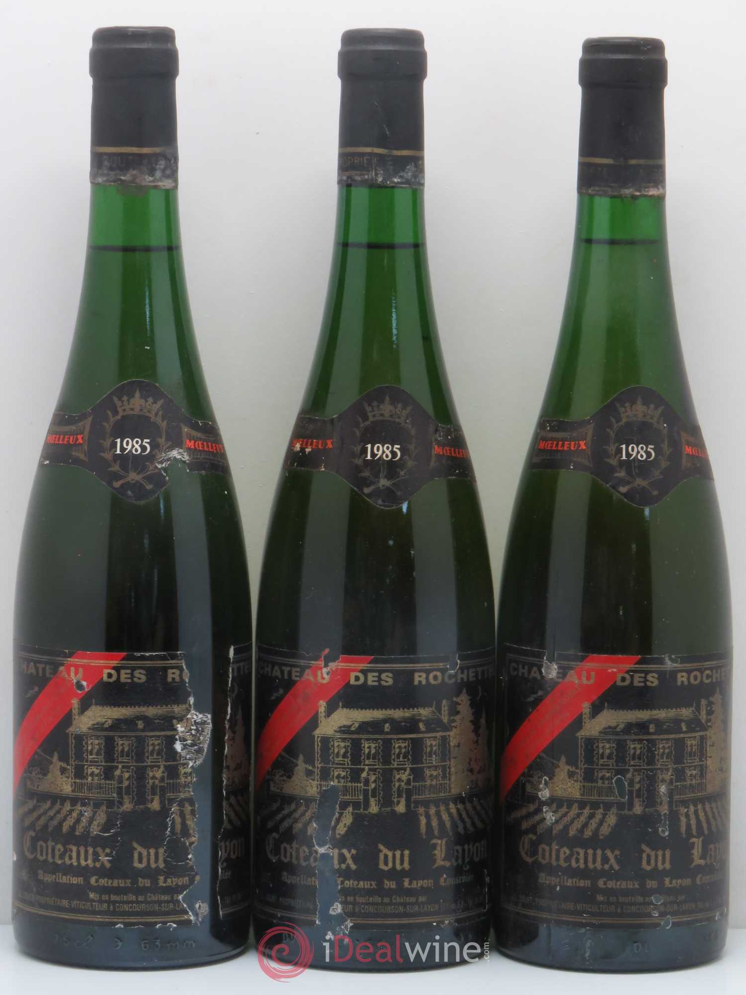 Coteaux du Layon Château des Rochettes 1985 - Lotto di 6 bottiglie - 1