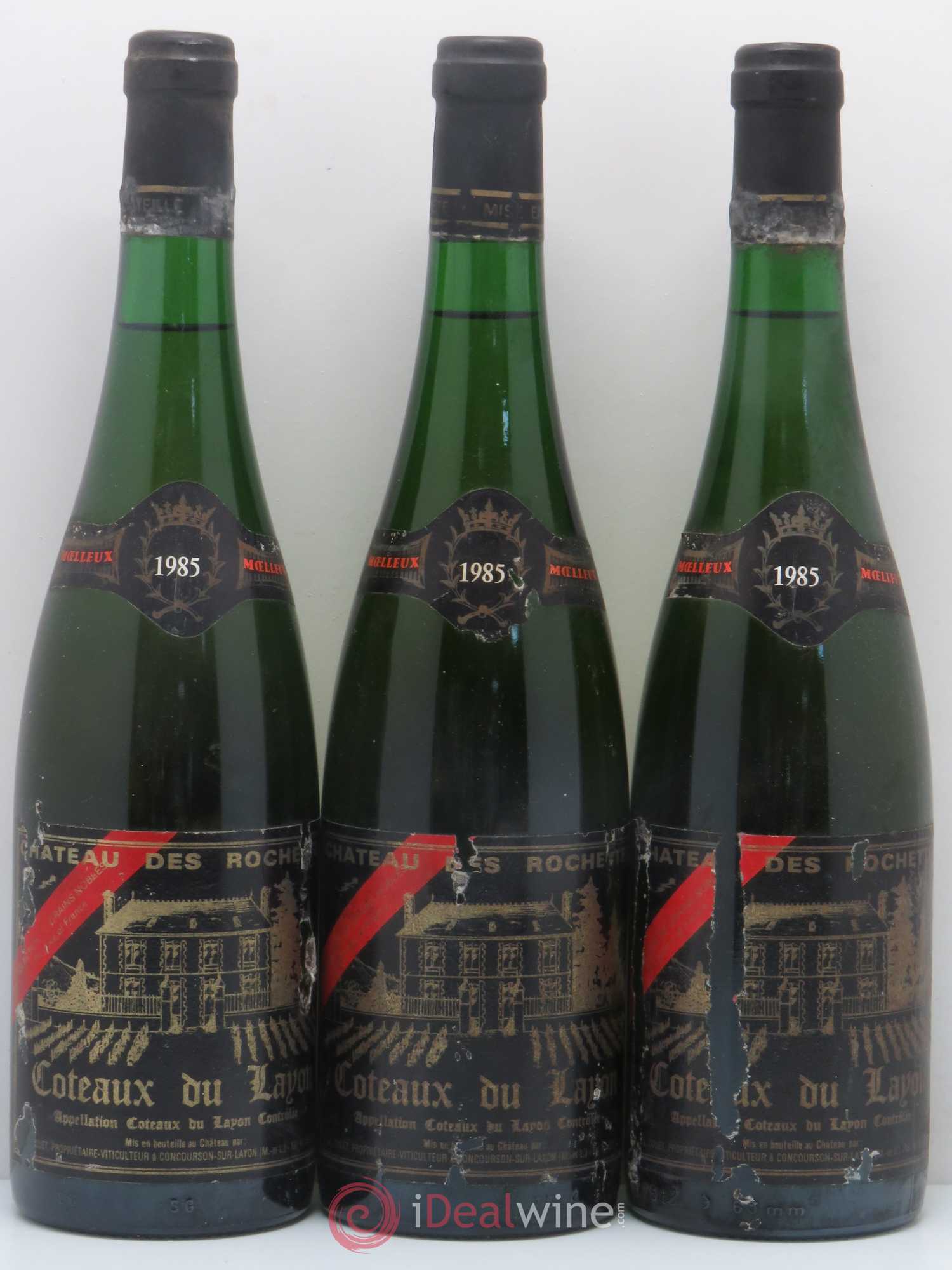Coteaux du Layon Château des Rochettes 1985 - Lotto di 6 bottiglie - 2