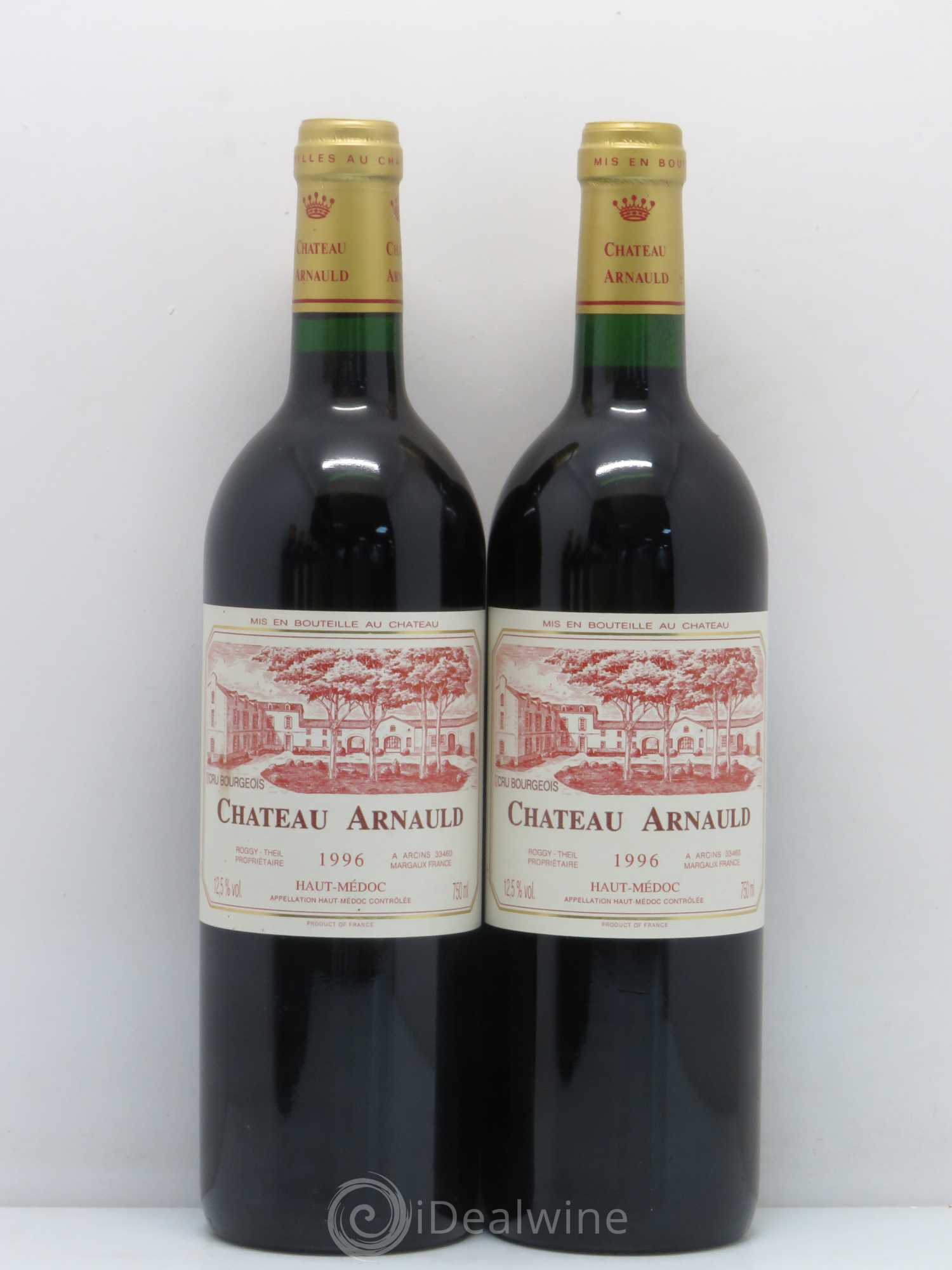 Château Arnauld Cru Bourgeois 1996 - Lot of 5 bottles - 2