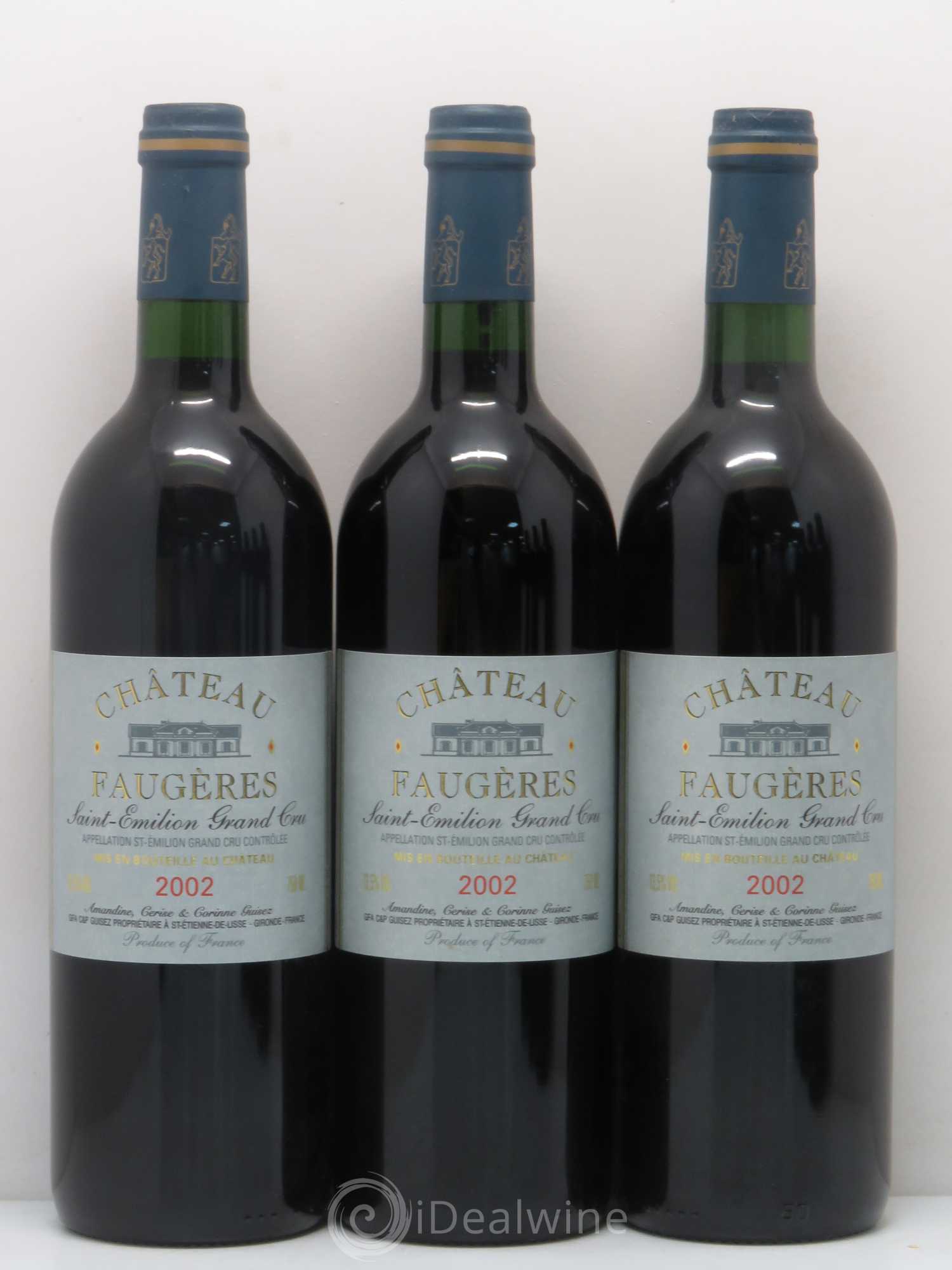 Château Faugères Grand Cru Classé 2002 - Lot de 6 bouteilles - 1