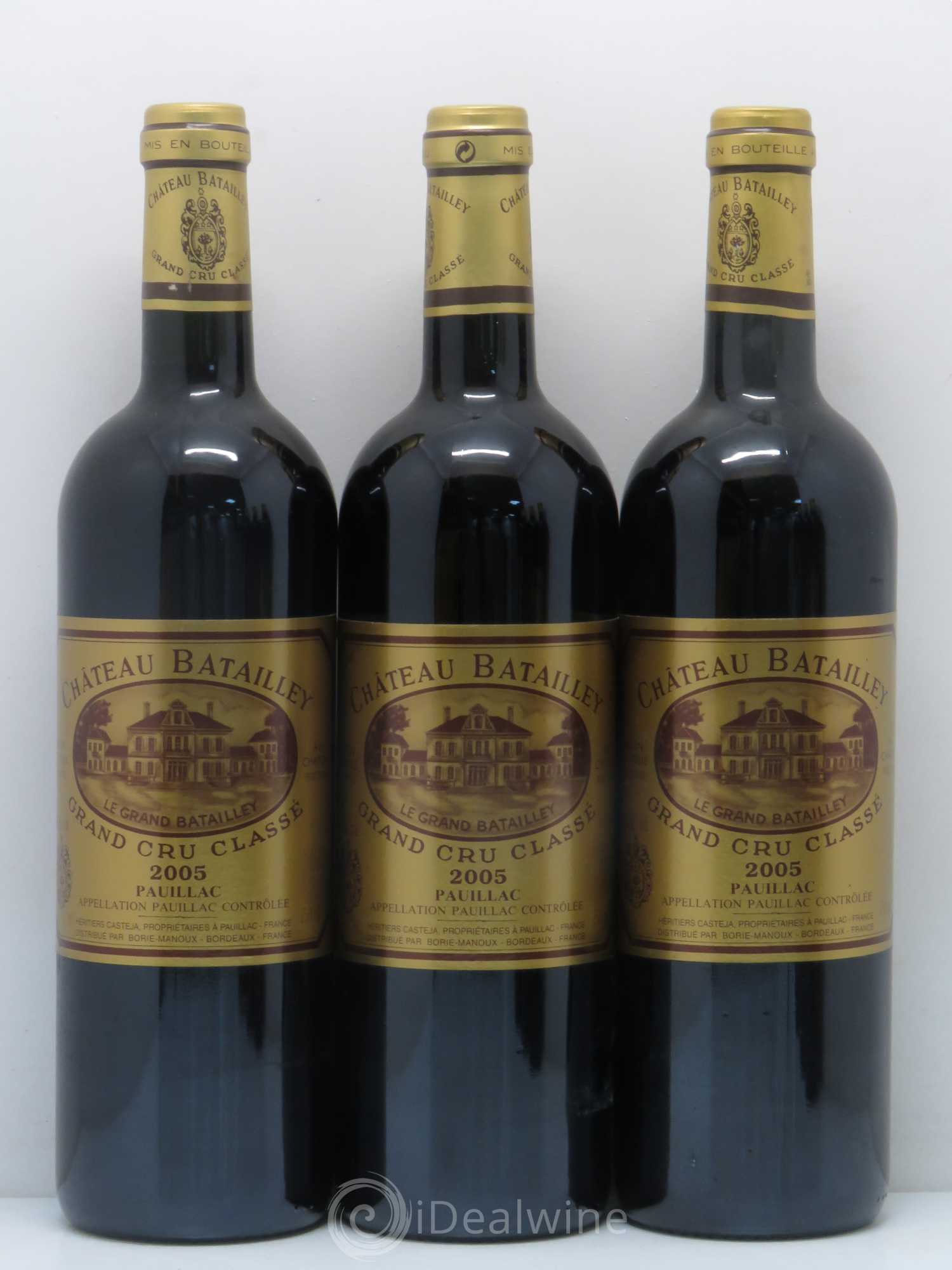 Château Batailley 5ème Grand Cru Classé 2005 - Lot de 6 bouteilles - 1