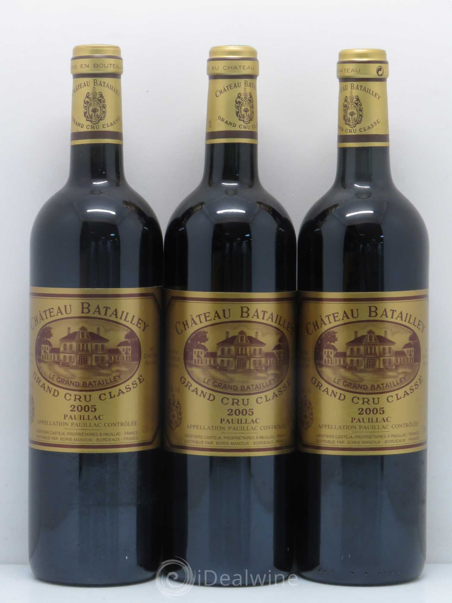 Château Batailley 5ème Grand Cru Classé 2005 - Lot de 6 bouteilles - 2