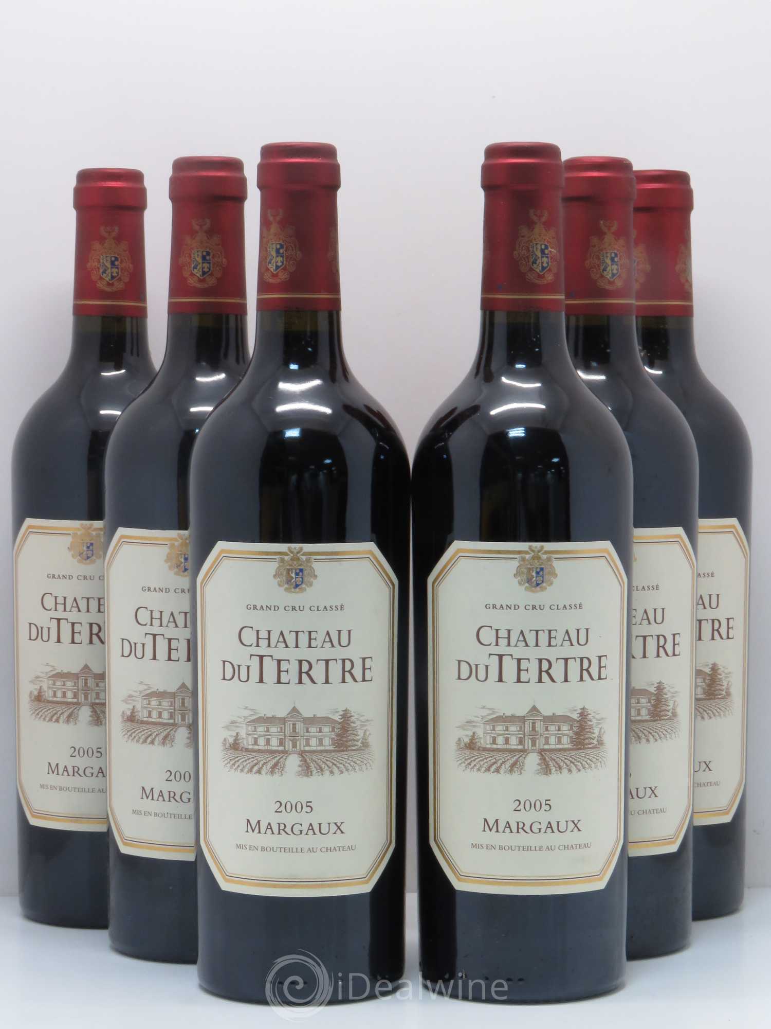 Château du Tertre 5ème Grand Cru Classé 2005 - Lot de 6 bouteilles - 0