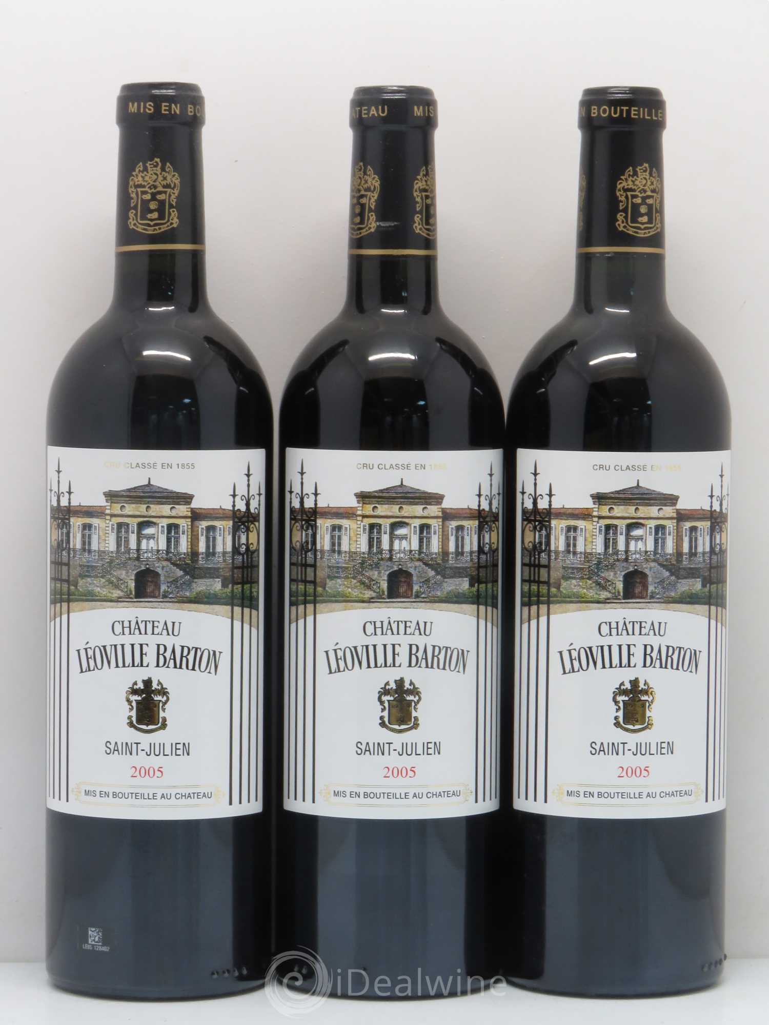 Château Léoville Barton 2ème Grand Cru Classé 2005 - Lot de 6 bouteilles - 2