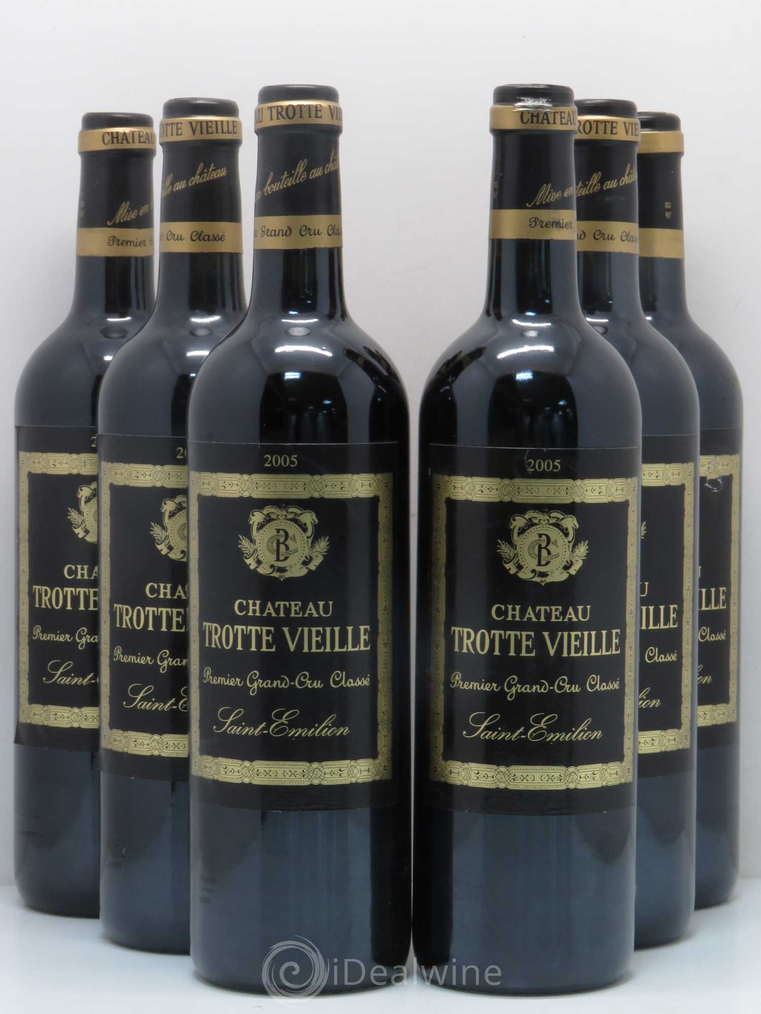 Château Trotte Vieille 1er Grand Cru Classé B 2005 - Lot de 6 bouteilles - 0