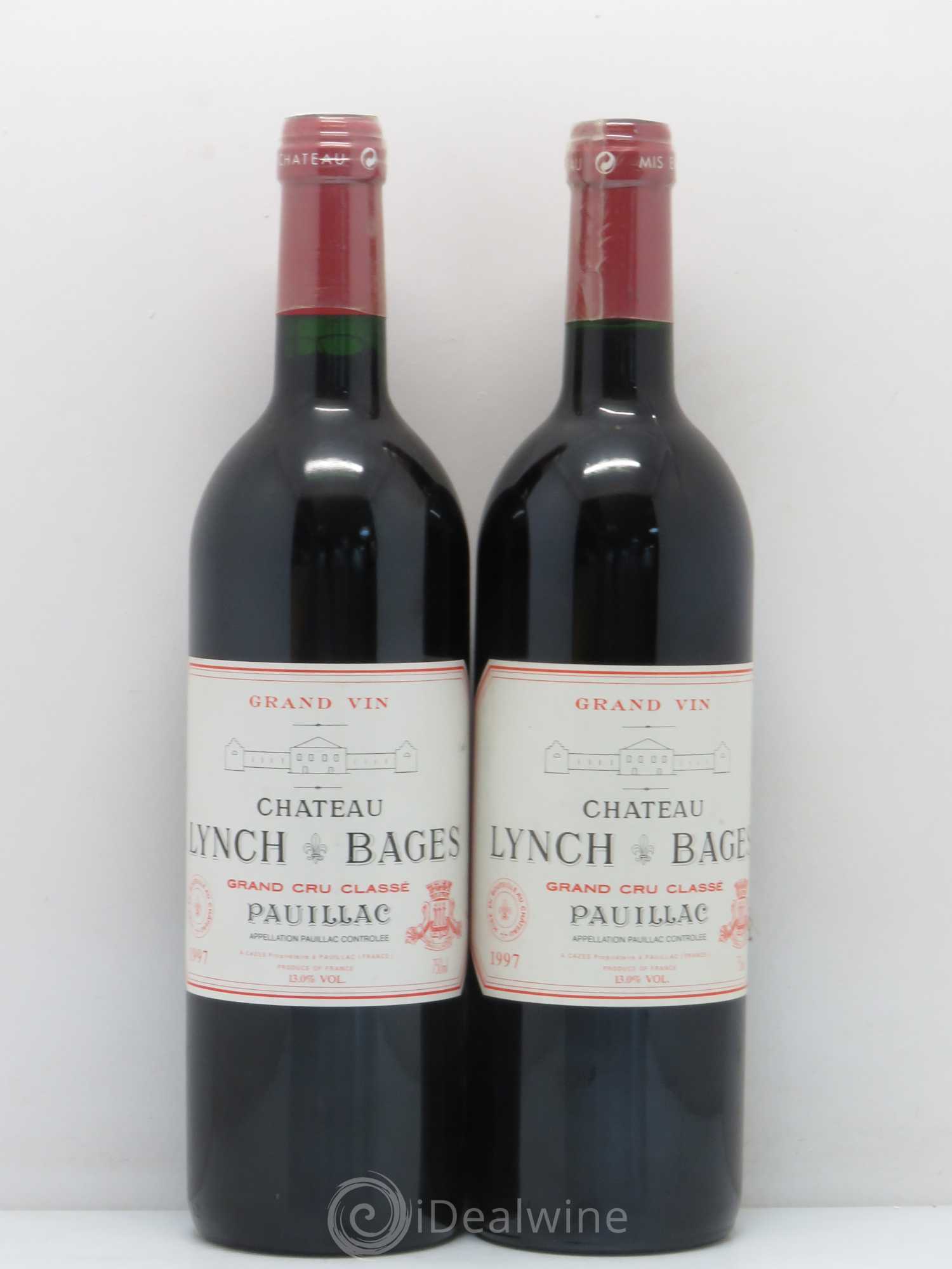 Château Lynch Bages 5ème Grand Cru Classé 1997 - Lot de 2 bouteilles - 0