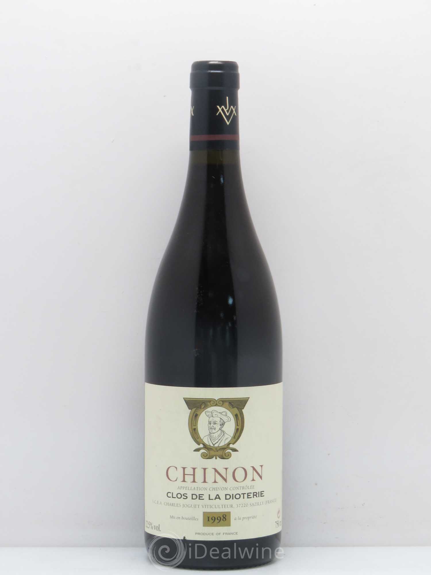 Chinon Clos de La Dioterie Charles Joguet 1998 - Lot de 1 bouteille - 0
