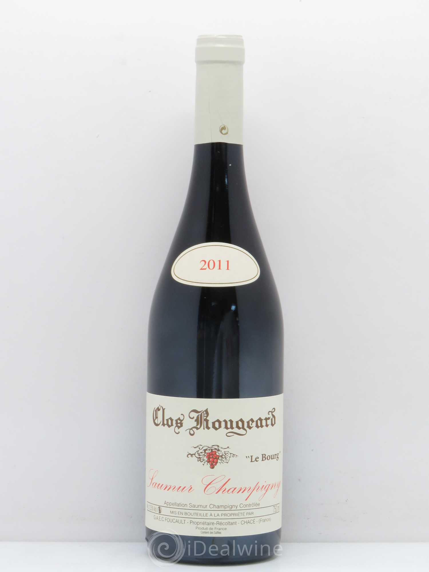 Saumur-Champigny Le Bourg Clos Rougeard 2011 - Lot de 1 bouteille - 0