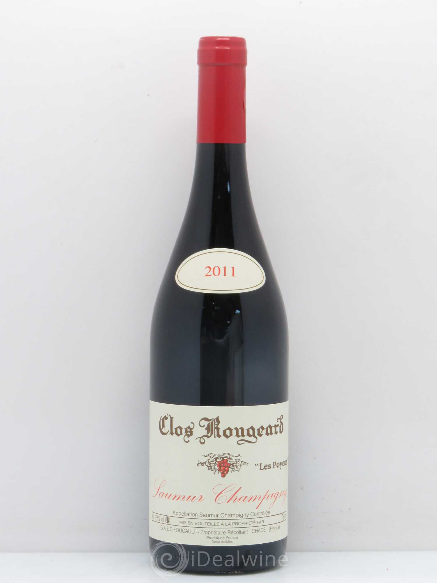 Saumur-Champigny Les Poyeux Clos Rougeard 2011 - Lot de 1 bouteille - 0