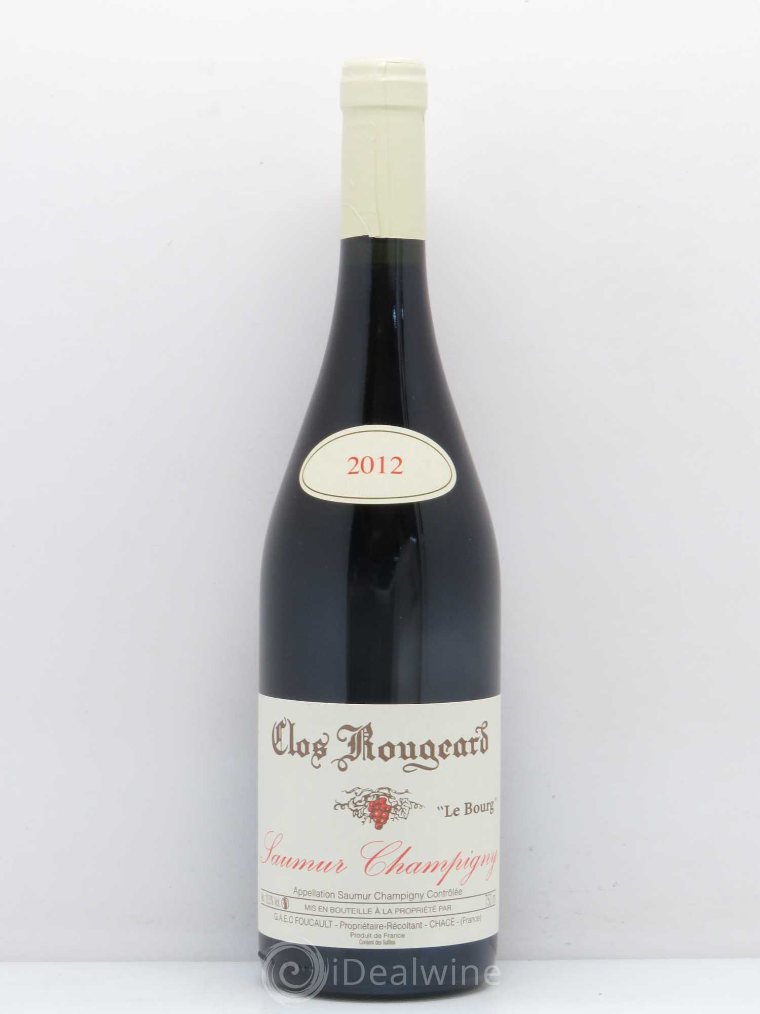 Saumur-Champigny Le Bourg Clos Rougeard 2012 - Lot de 1 bouteille - 0