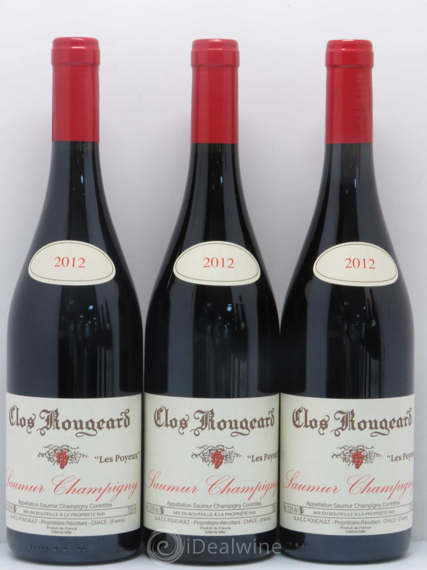 Saumur-Champigny Les Poyeux Clos Rougeard 2012 - Lot de 6 bouteilles - 2