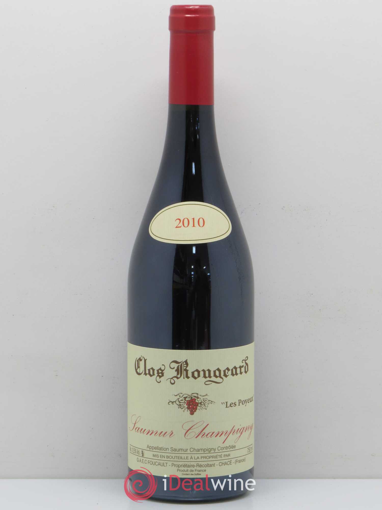 Saumur-Champigny Les Poyeux Clos Rougeard 2010 - Lot de 1 bouteille - 0