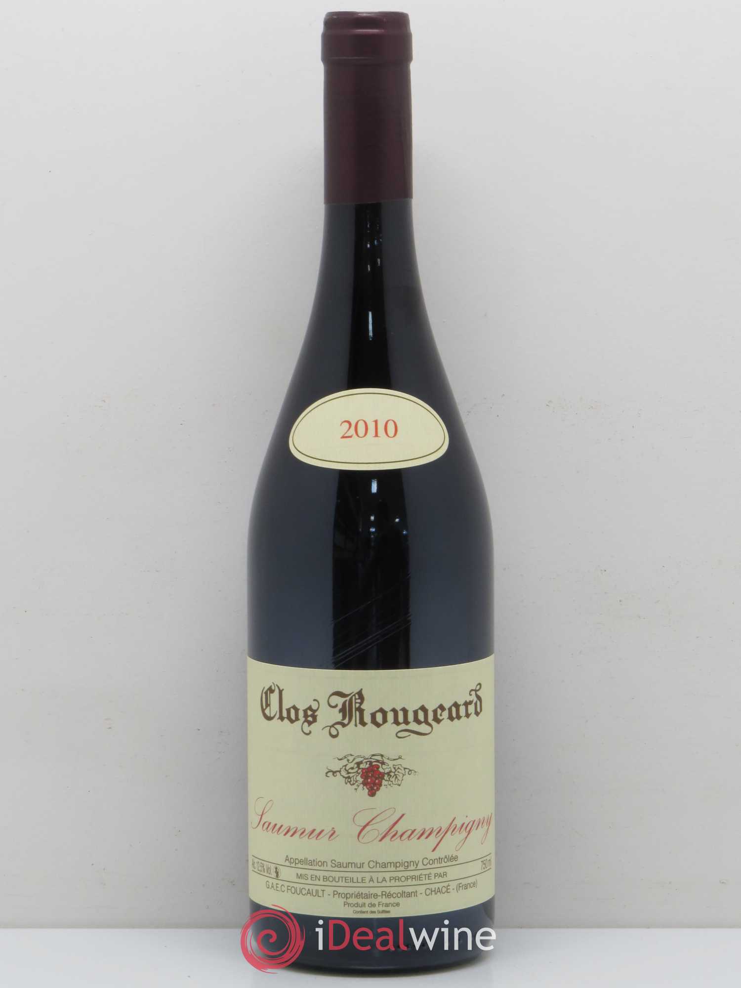 Saumur-Champigny Clos Rougeard 2010 - Lot de 1 bouteille - 0