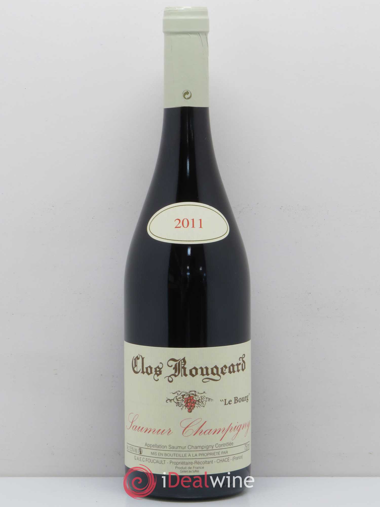 Saumur-Champigny Le Bourg Clos Rougeard 2011 - Lot de 1 bouteille - 0