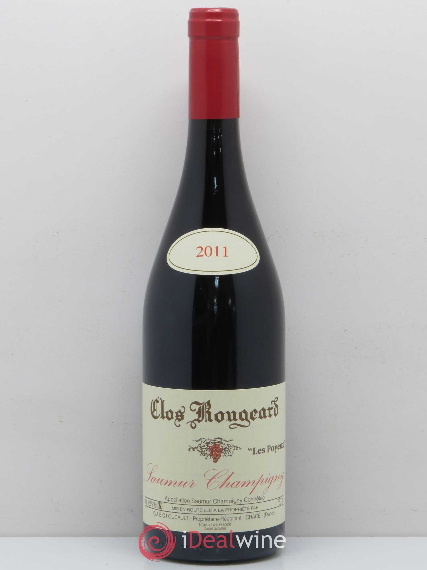 Saumur-Champigny Les Poyeux Clos Rougeard 2011 - Lot de 1 bouteille - 0