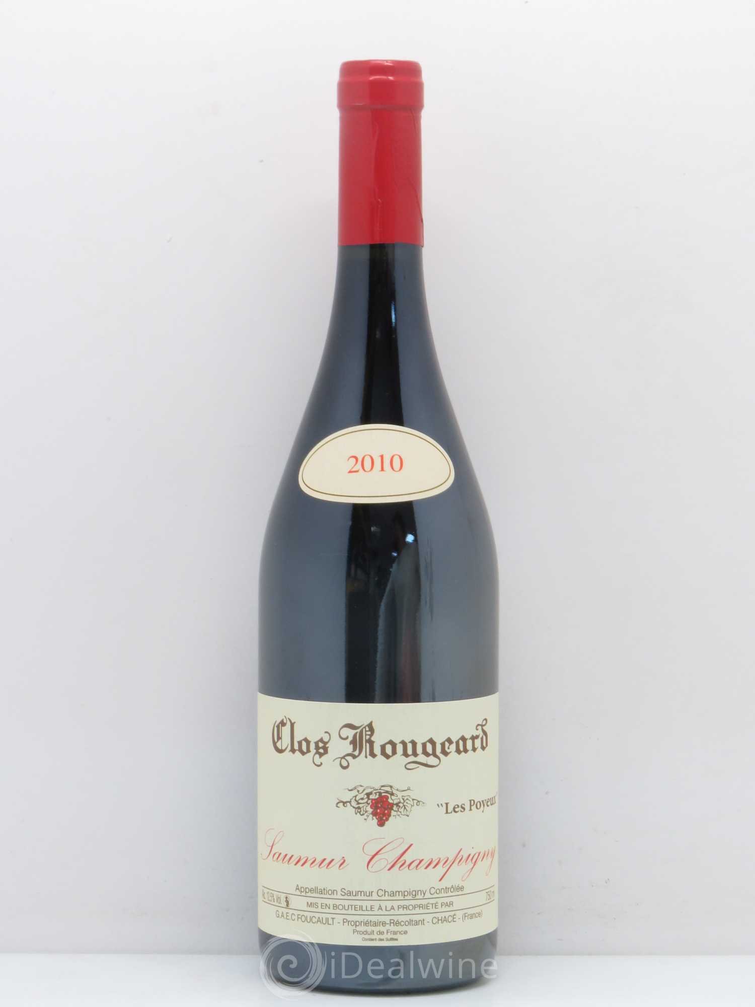 Saumur-Champigny Les Poyeux Clos Rougeard 2010 - Lot de 1 bouteille - 0