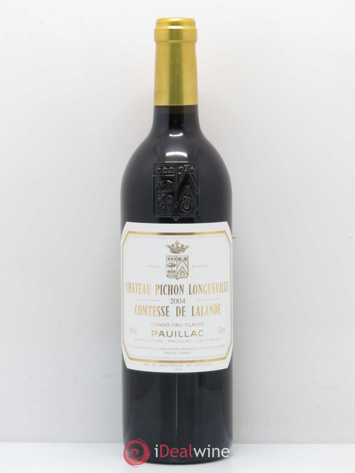 Château Pichon Longueville Comtesse de Lalande 2ème Grand Cru Classé 2004 - Lot de 1 bouteille - 0