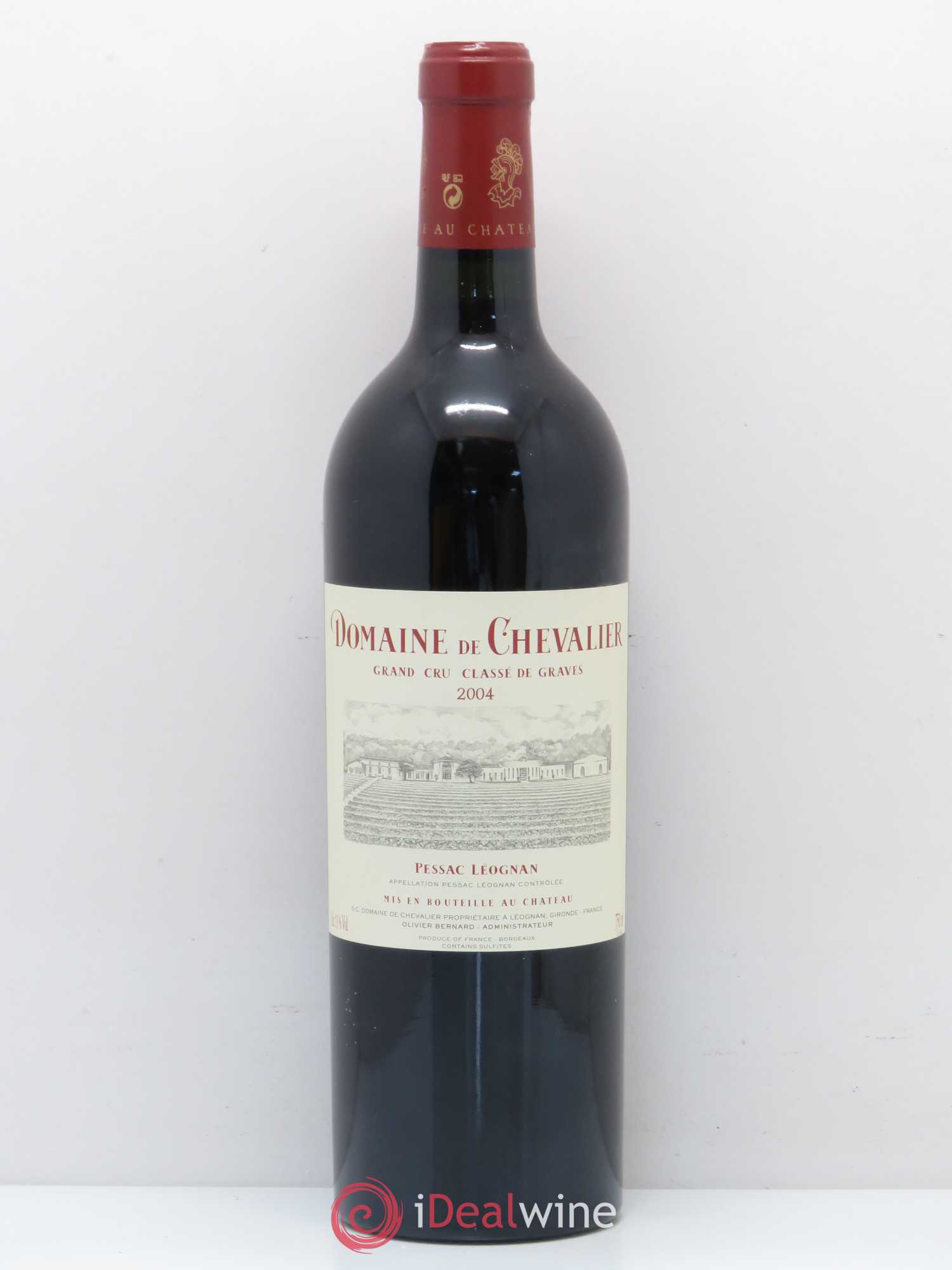 Domaine de Chevalier Cru Classé de Graves 2004 - Lot de 1 bouteille - 0