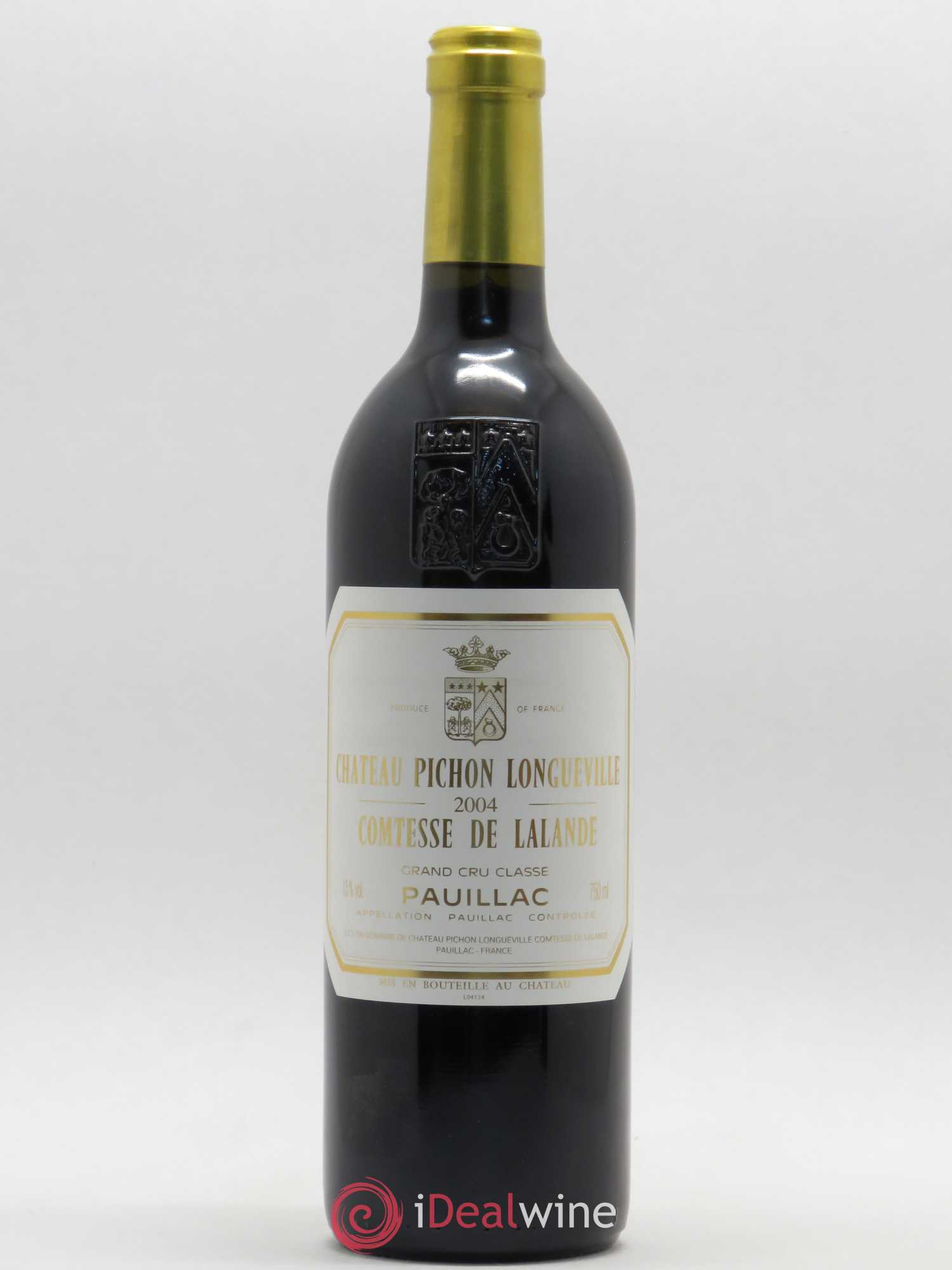 Château Pichon Longueville Comtesse de Lalande 2ème Grand Cru Classé 2004 - Lot de 1 bouteille - 0