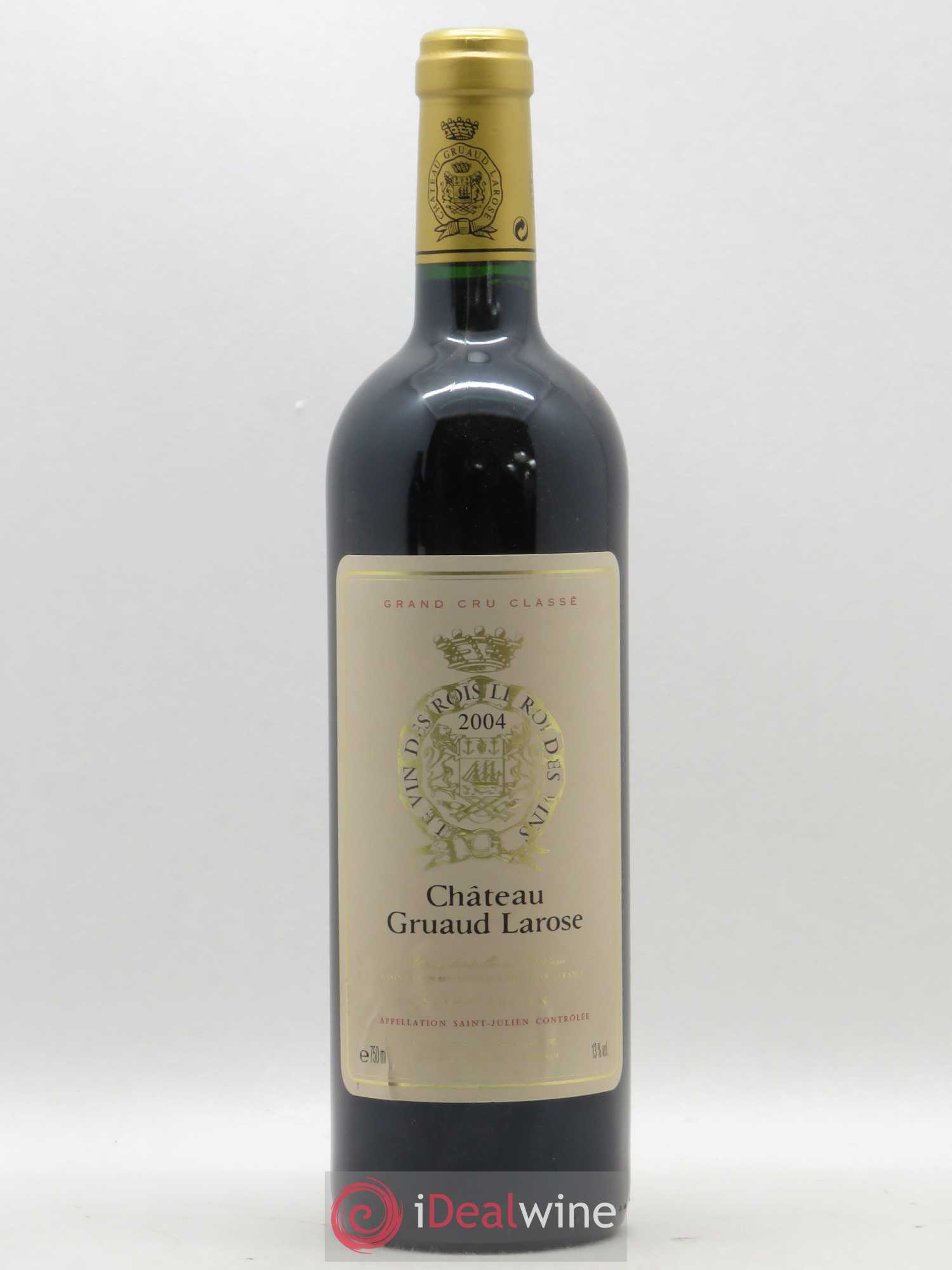 Château Gruaud Larose 2ème Grand Cru Classé 2004 - Lot de 1 bouteille - 0