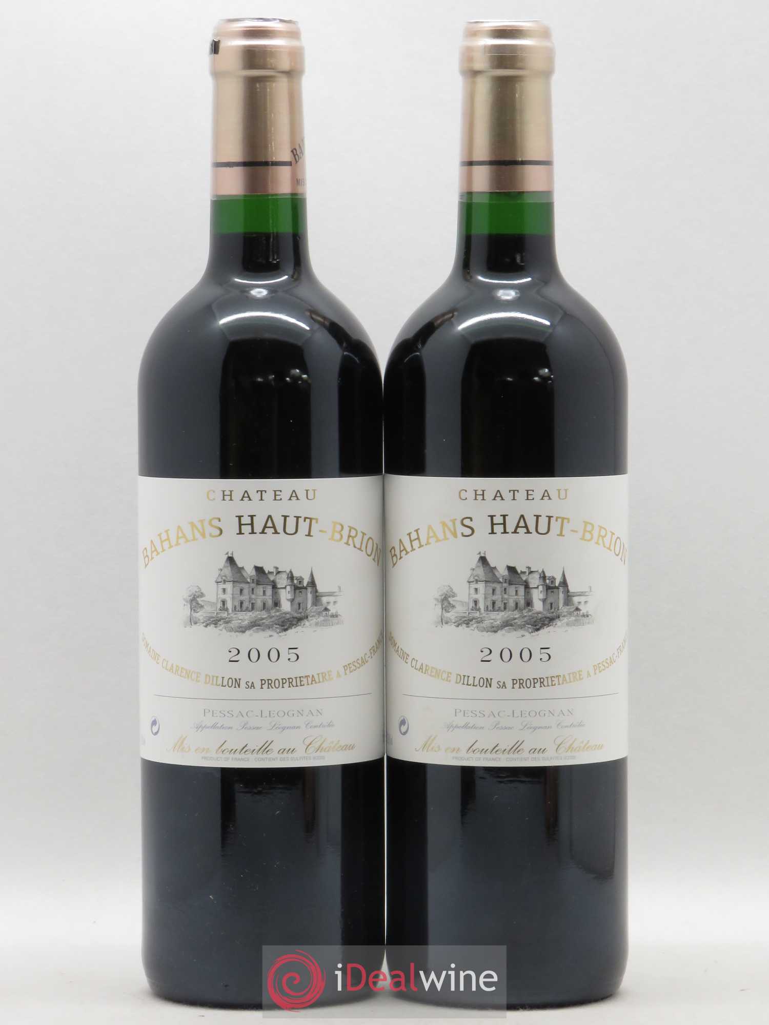 Clarence (Bahans) de Haut-Brion Second Vin 2005 - Lot de 2 bouteilles - 0