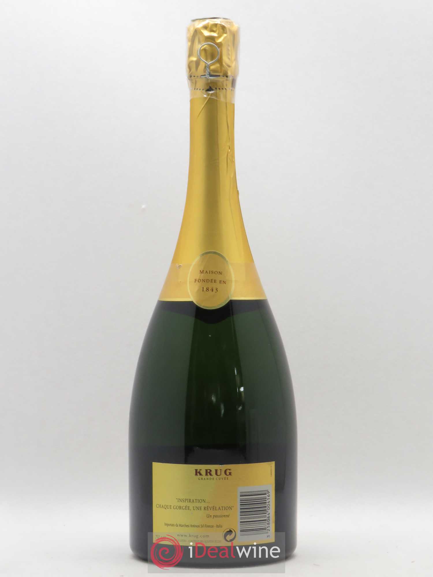 Grande Cuvée Brut Krug - Lot de 1 bouteille - 1
