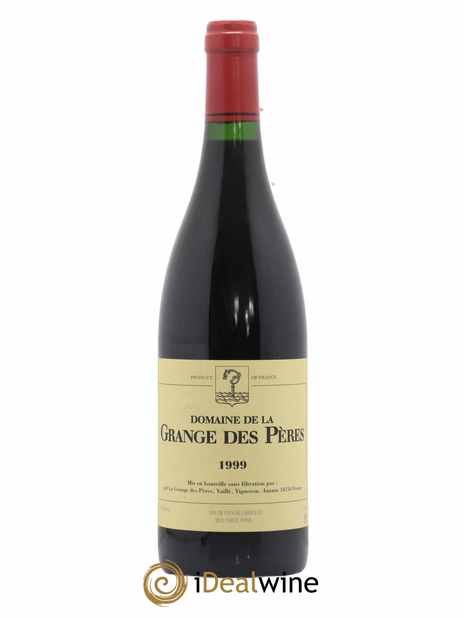 Pays d'Hérault Grange des Pères Laurent Vaillé 1999 - Lot de 1 bouteille - 0