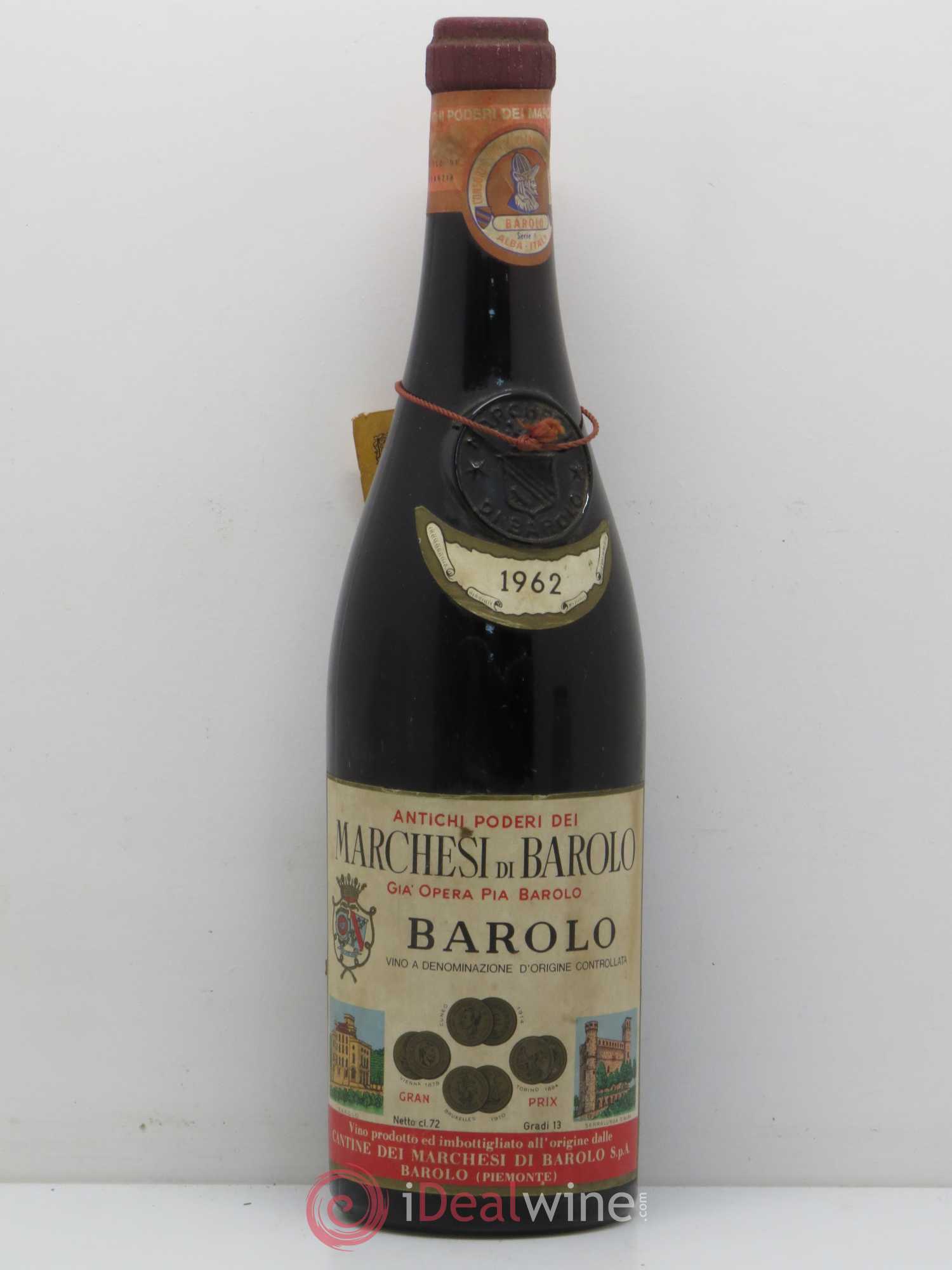 Barolo DOCG - 1962 - Lot of 1 bottle - 0