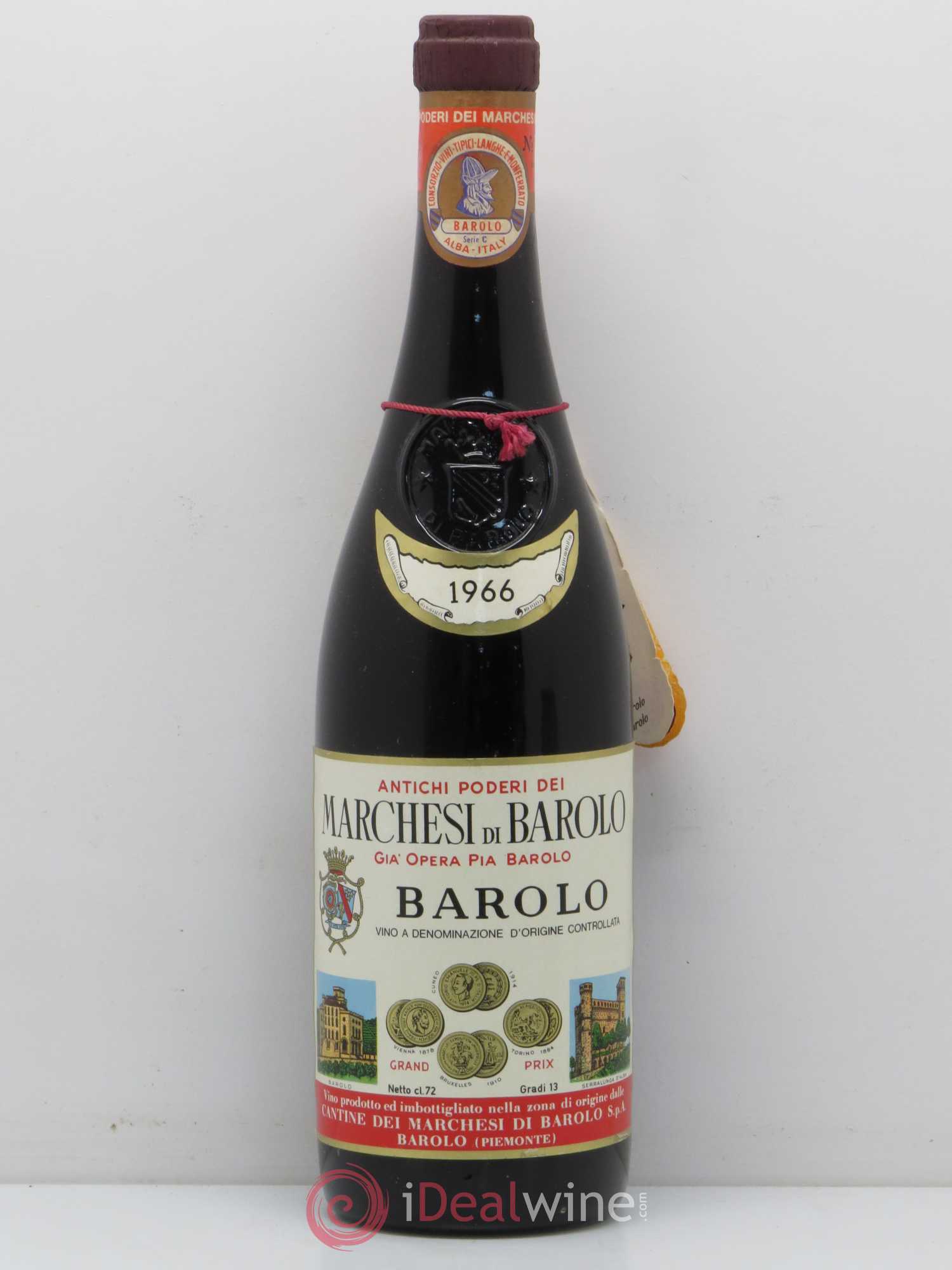 Barolo 1966 - Posten von 1 Flasche - 0