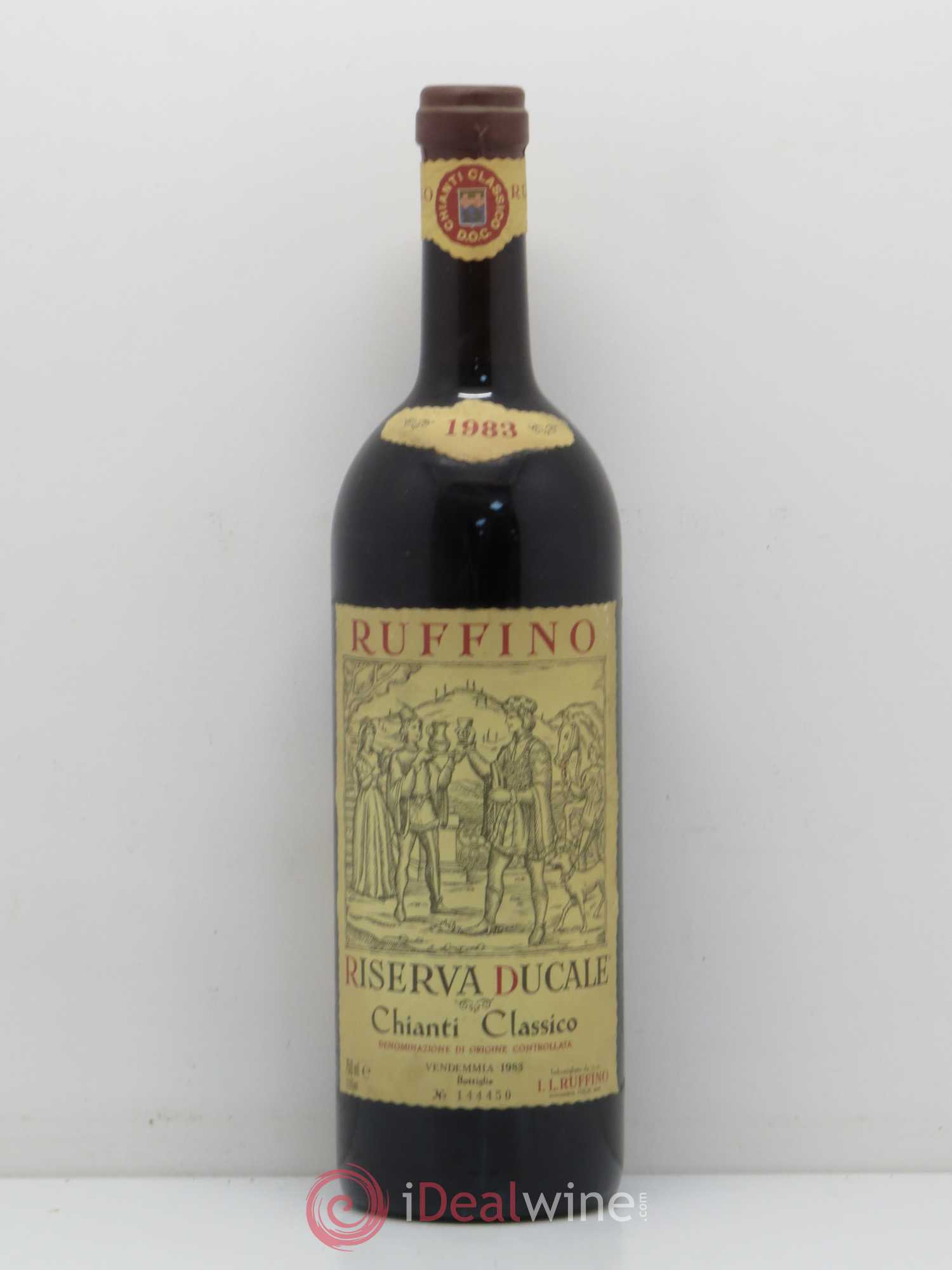 Chianti Classico DOCG Riserva Ducale Ruffino 1983 - Lotto di 1 bottiglia - 0