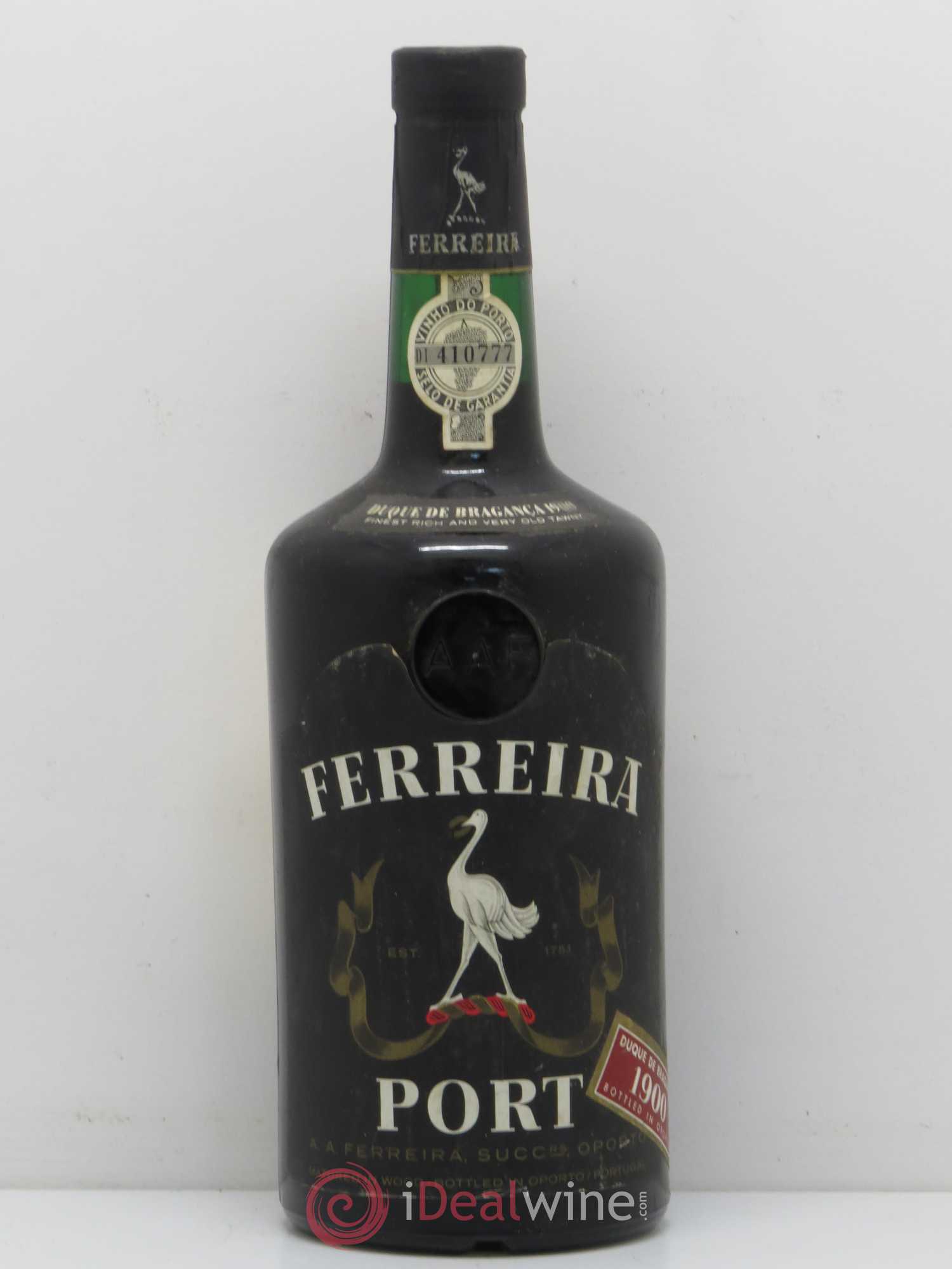 Porto Duque de Braganca Ferreira 1900 - Posten von 1 Flasche - 0
