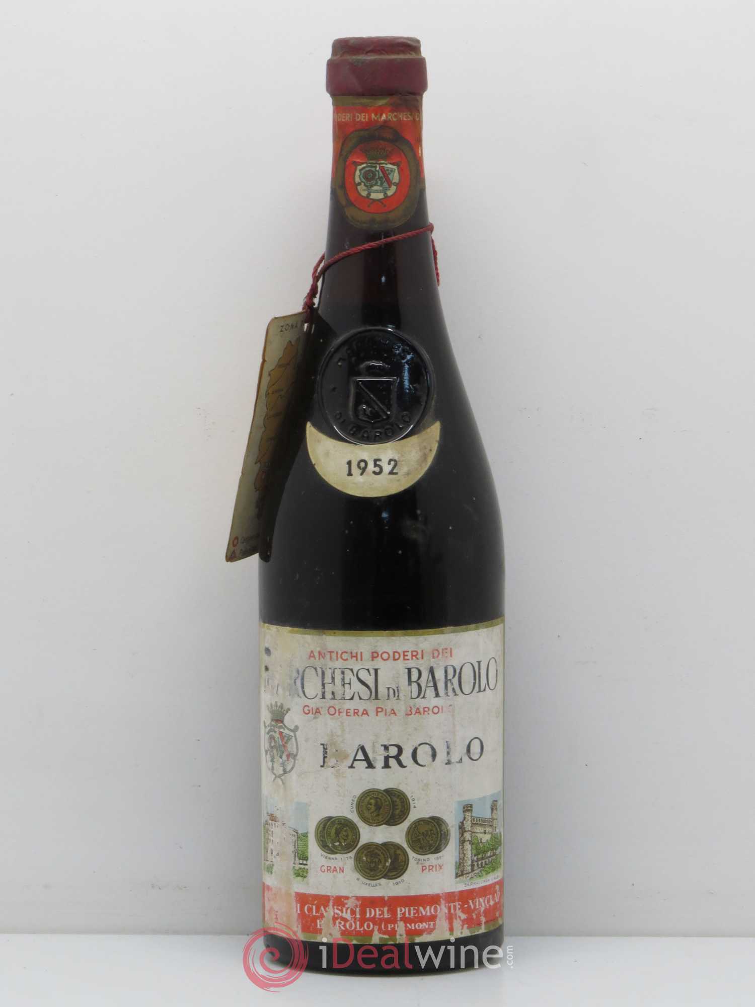 Barolo 1952 - Posten von 1 Flasche - 0