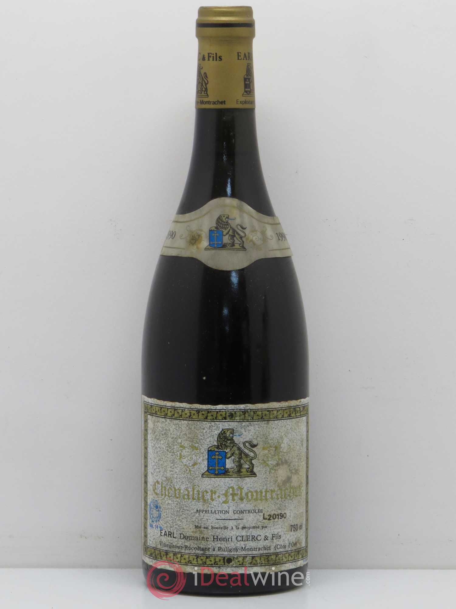 Chevalier-Montrachet Grand Cru Henri Clerc 1990 - Lot de 1 bouteille - 0