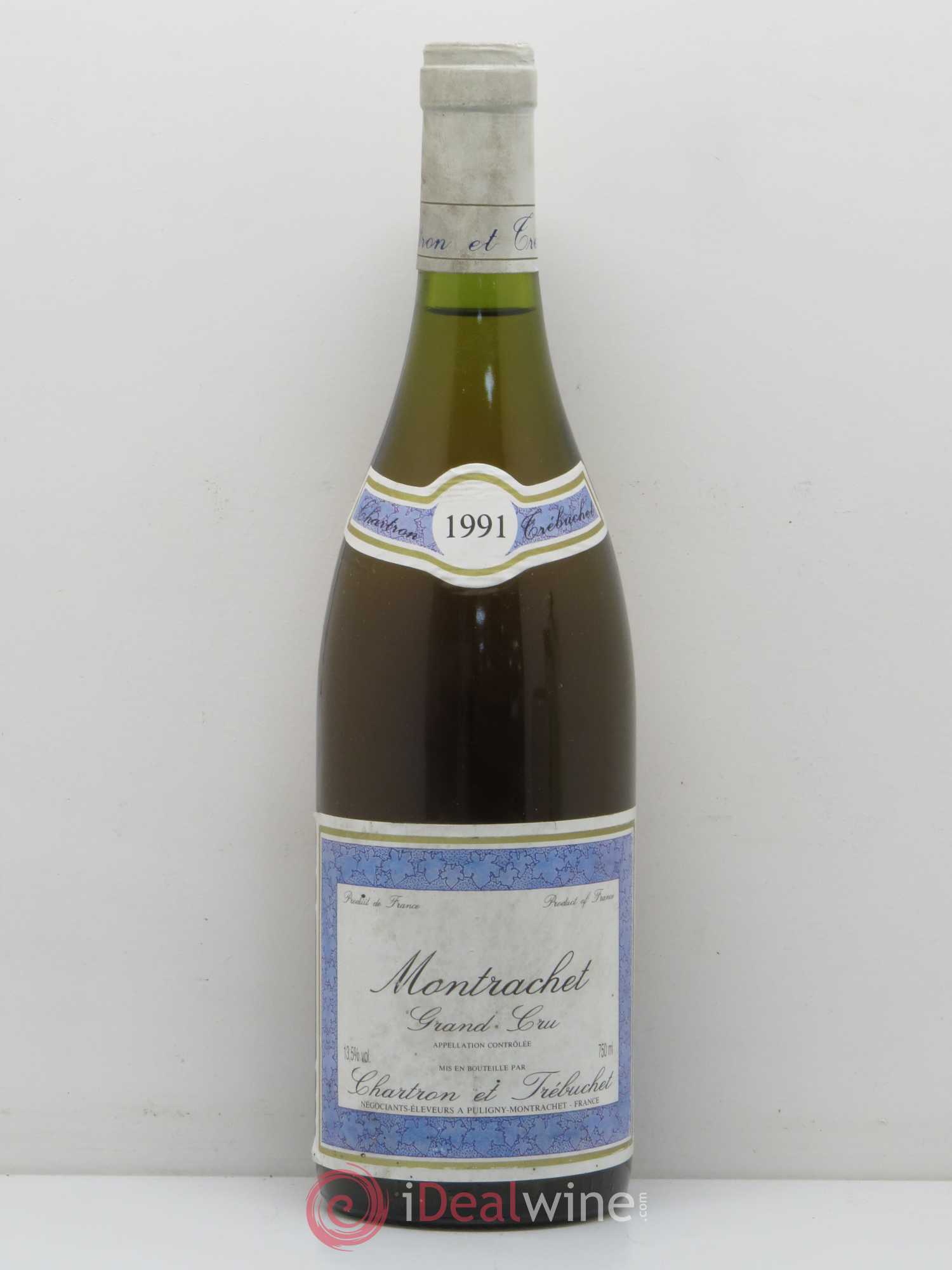 Montrachet Grand Cru Chartron et Trebuchet 1991 - Lot de 1 bouteille - 0