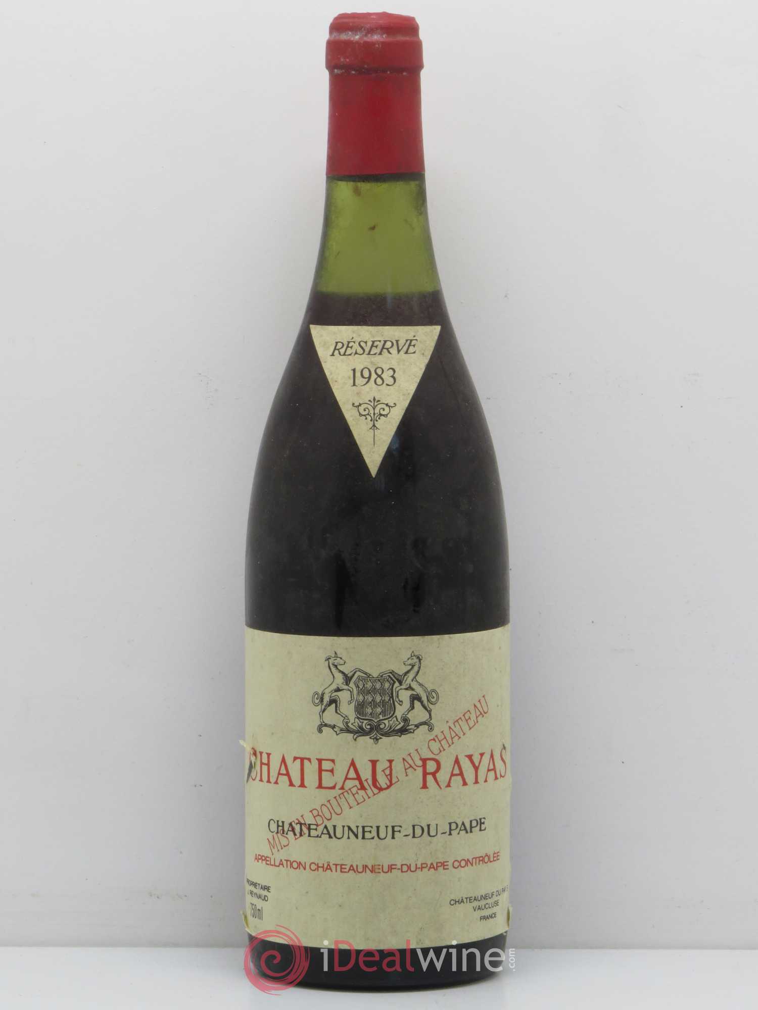 Châteauneuf-du-Pape Château Rayas Emmanuel Reynaud 1983 - Lot de 1 bouteille - 0
