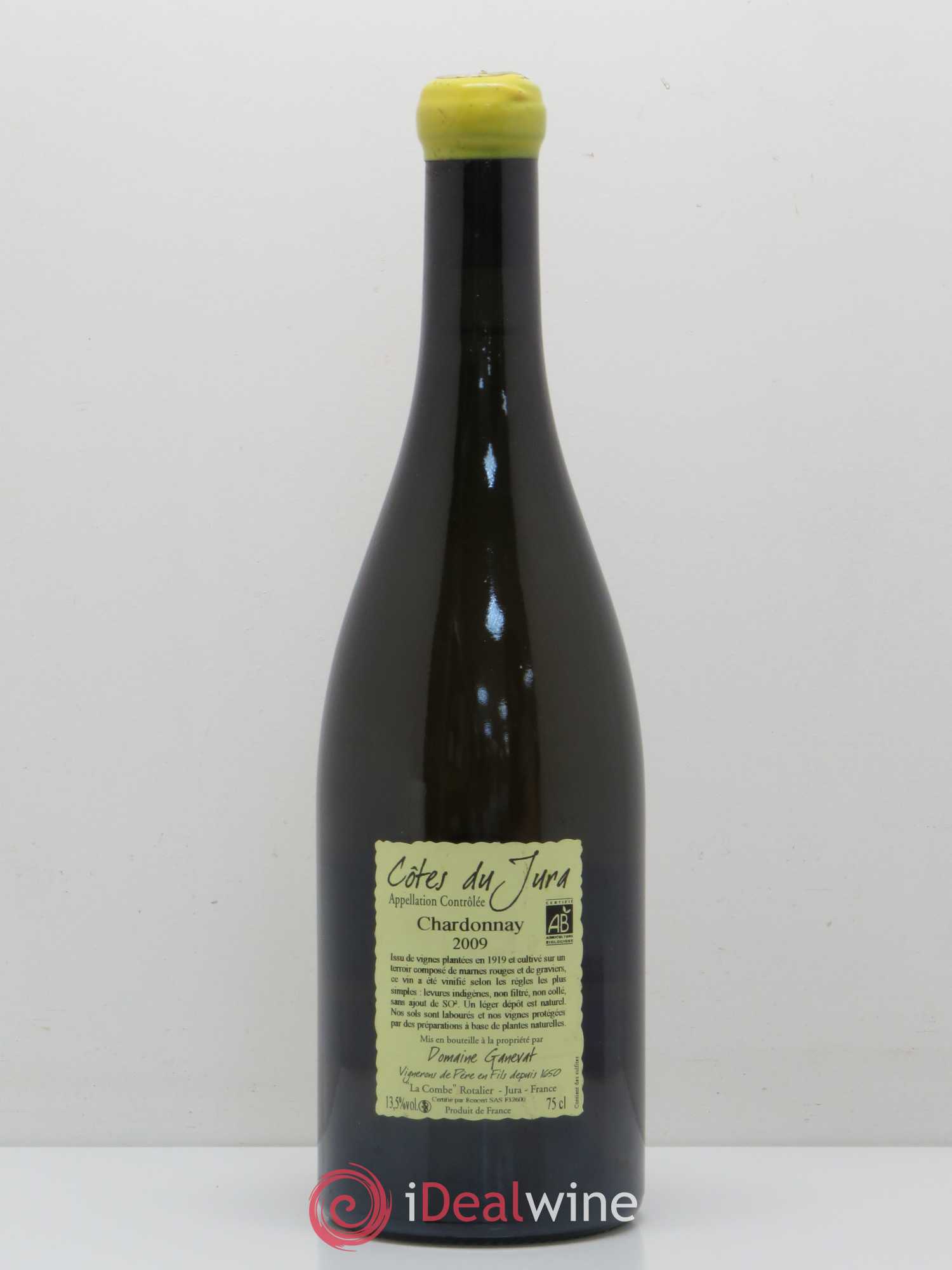 Côtes du Jura Les Grands Teppes Vieilles Vignes Jean-François Ganevat (Domaine) 2009 - Lot de 1 bouteille - 1