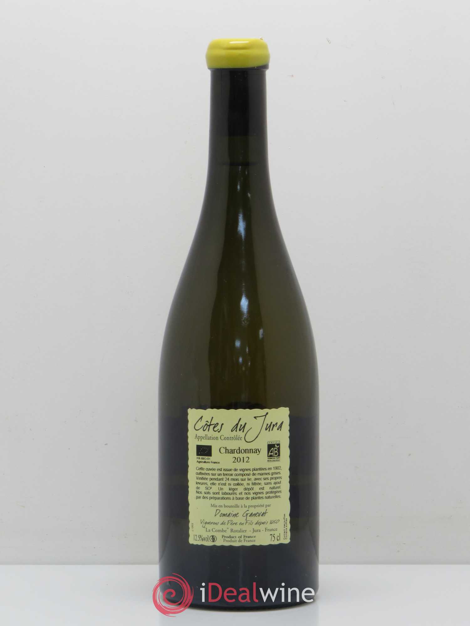 Côtes du Jura Les Chalasses Vieilles Vignes Jean-François Ganevat (Domaine) 2012 - Lot de 1 bouteille - 1