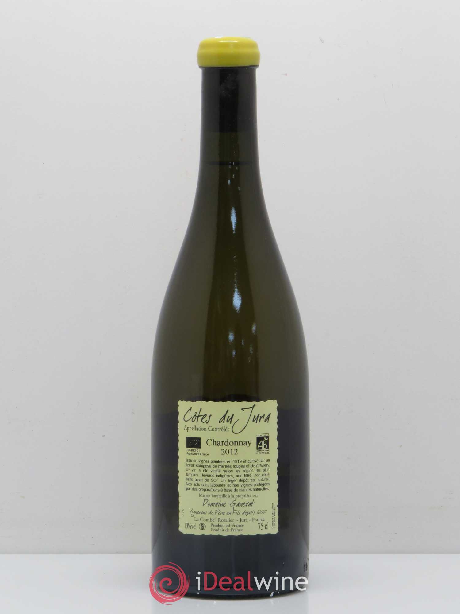 Côtes du Jura Les Grands Teppes Vieilles Vignes Jean-François Ganevat (Domaine) 2012 - Lot de 1 bouteille - 1