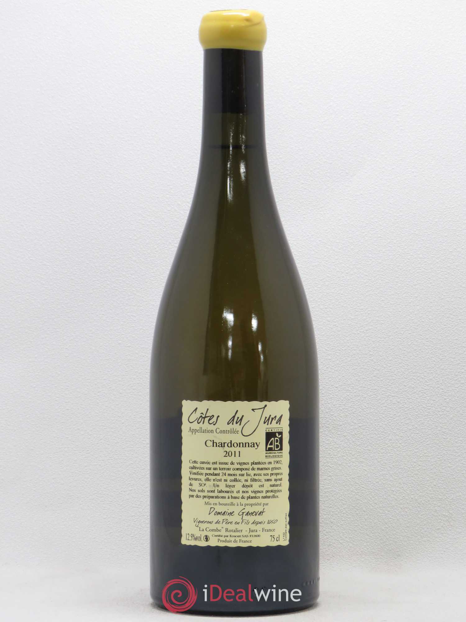 Côtes du Jura Les Chalasses Vieilles Vignes Jean-François Ganevat (Domaine) 2011 - Lot de 1 bouteille - 1