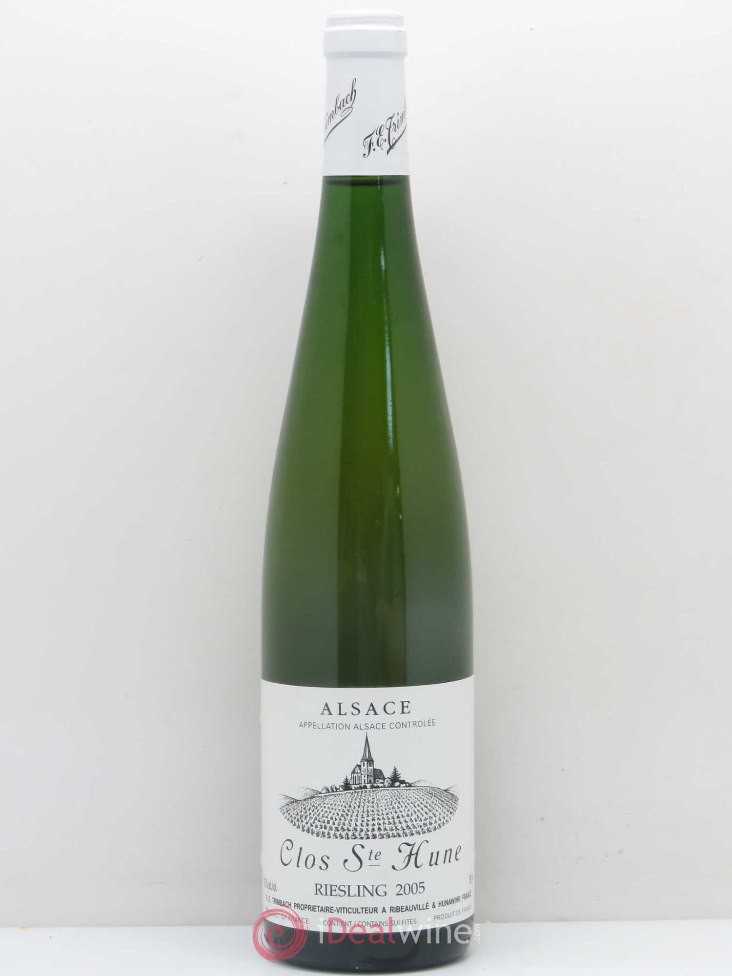Alsace Riesling Clos Sainte-Hune Trimbach (Domaine) 2005 - Lot de 1 bouteille - 0
