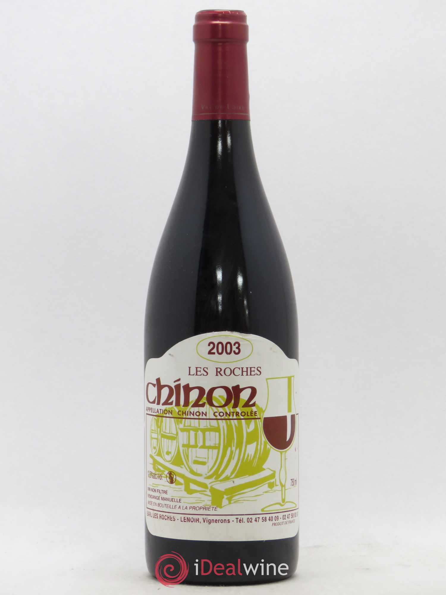 Chinon Les Roches Lenoir (Domaine) 2003 - Lot de 1 bouteille - 0