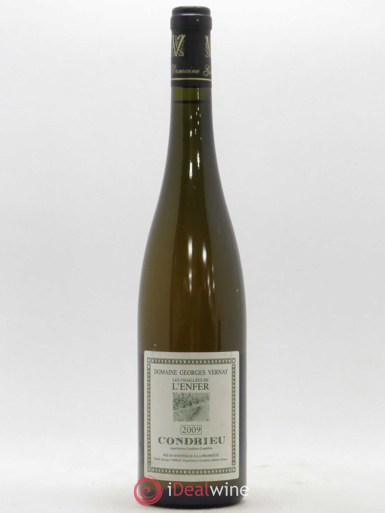 Condrieu Les Chaillées de l'Enfer Georges Vernay 2009 - Lot de 1 bouteille - 0